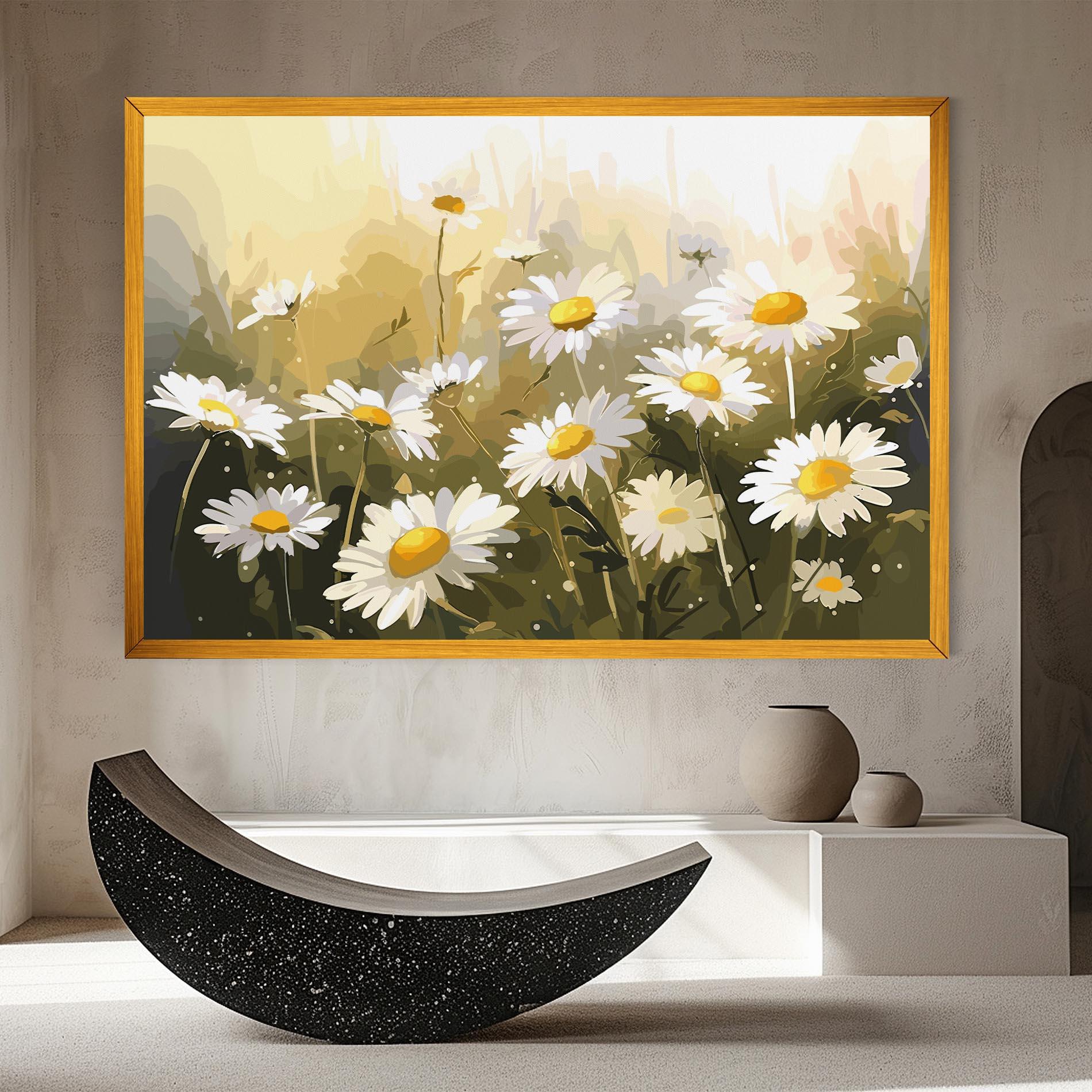 Tablou Canvas Daily Daisy mockup 8