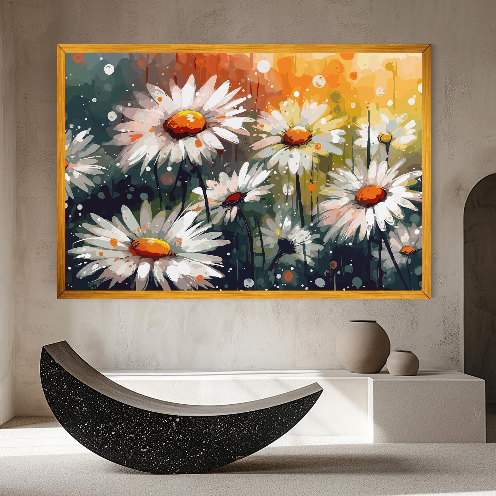 Tablou Canvas Daisy Art mockup 8