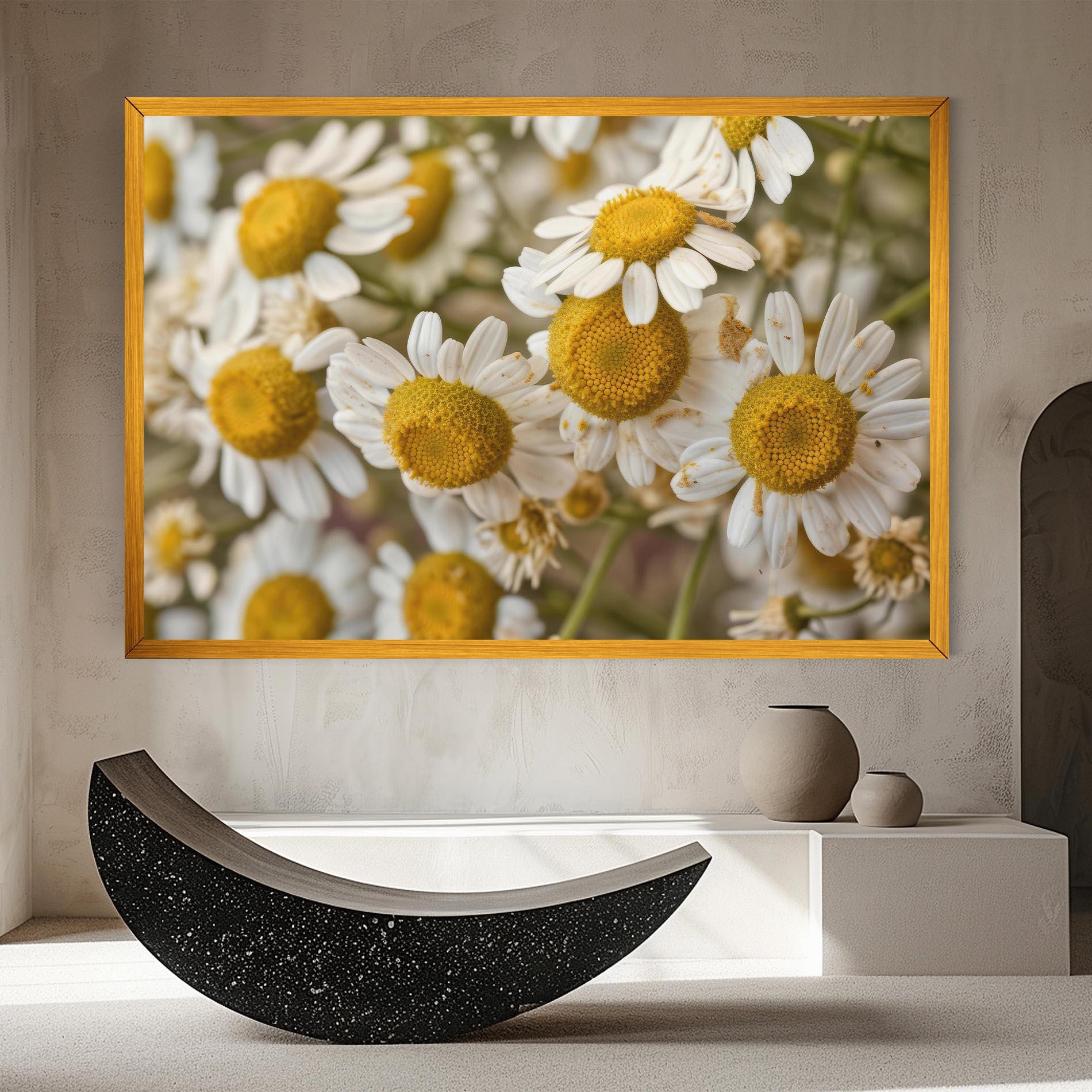 Tablou Canvas Daisy Wall mockup 8