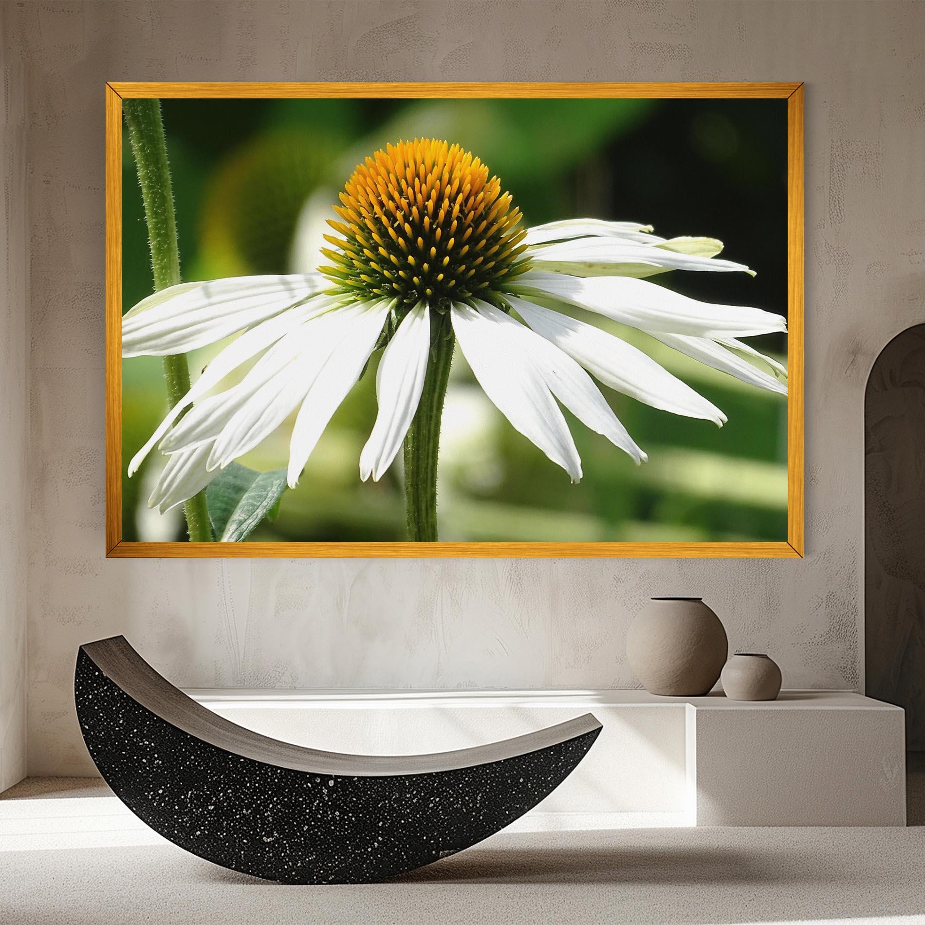 Tablou Canvas Green Daisy mockup 8