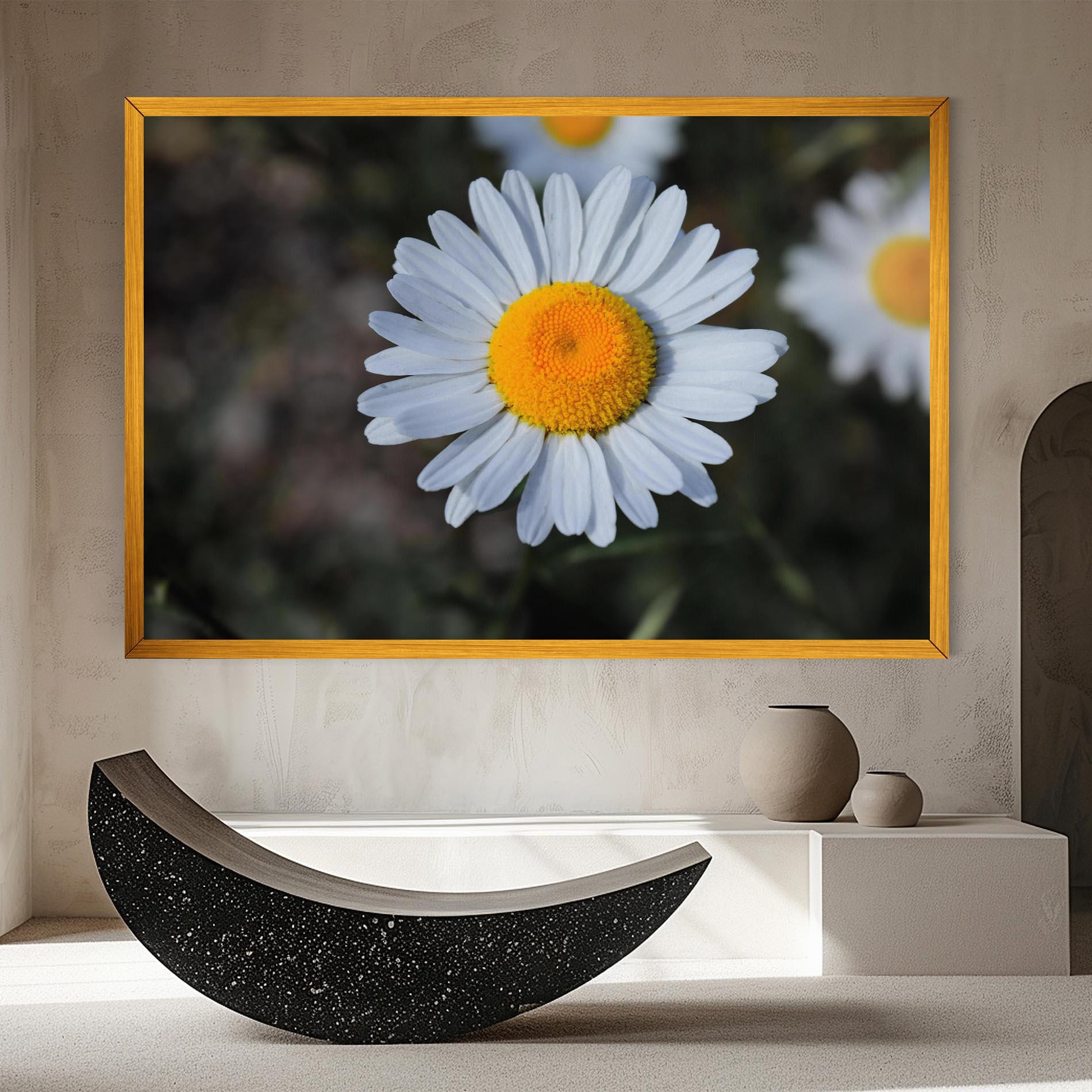 Tablou Canvas Strong Yellow Daisy mockup 8