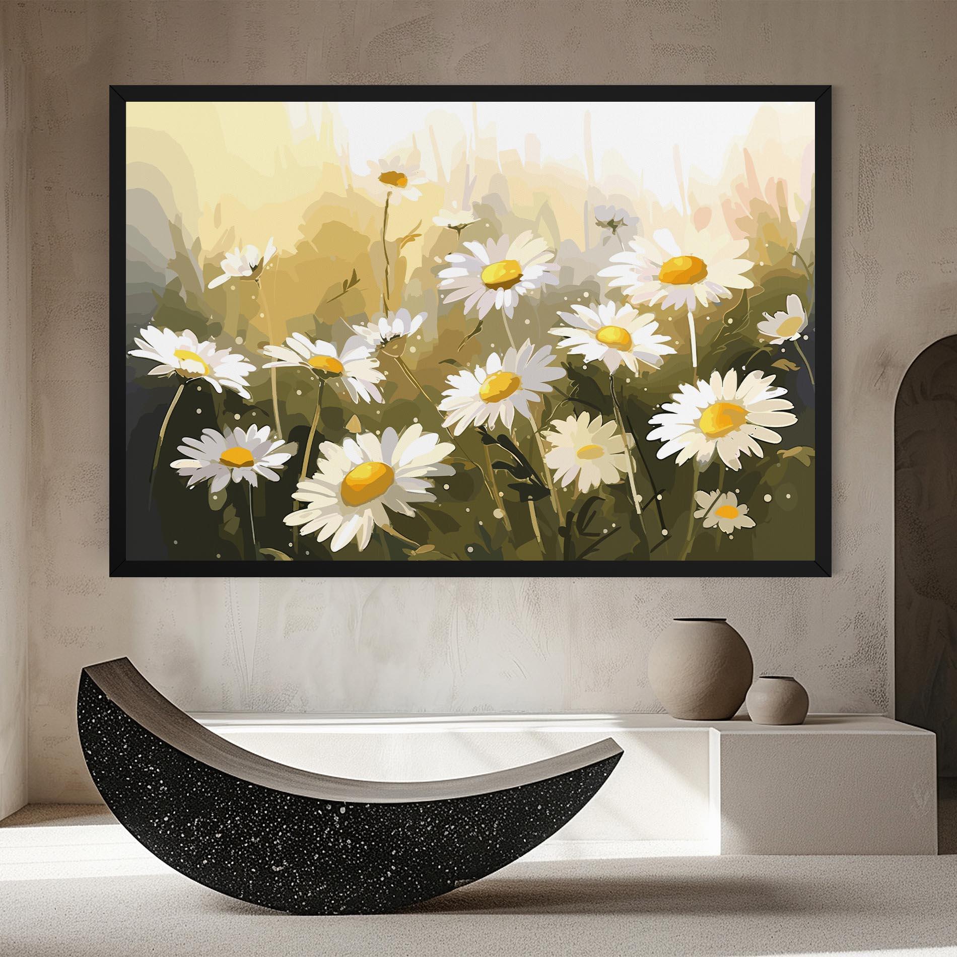 Tablou Canvas Daily Daisy mockup 8