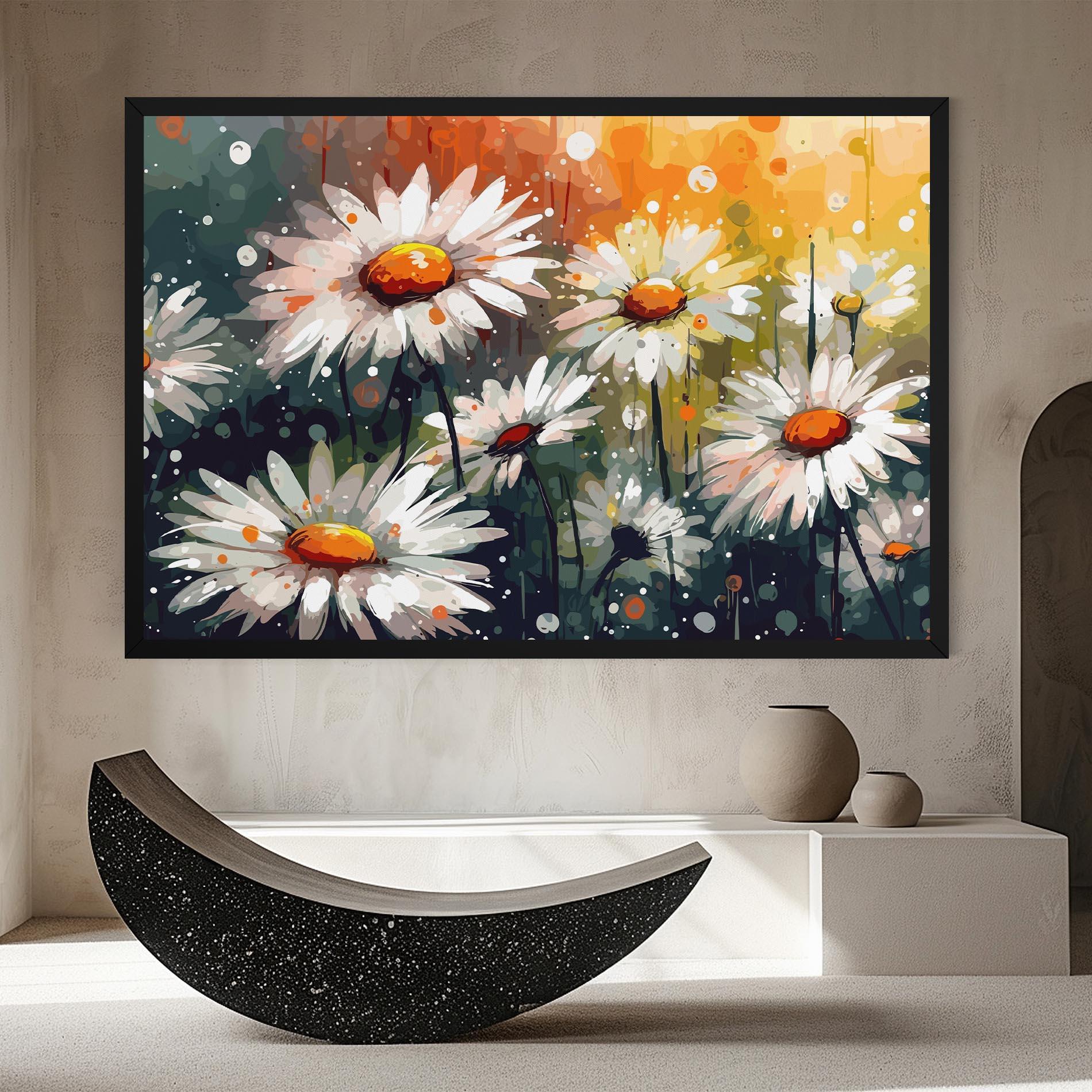 Tablou Canvas Daisy Art mockup 8