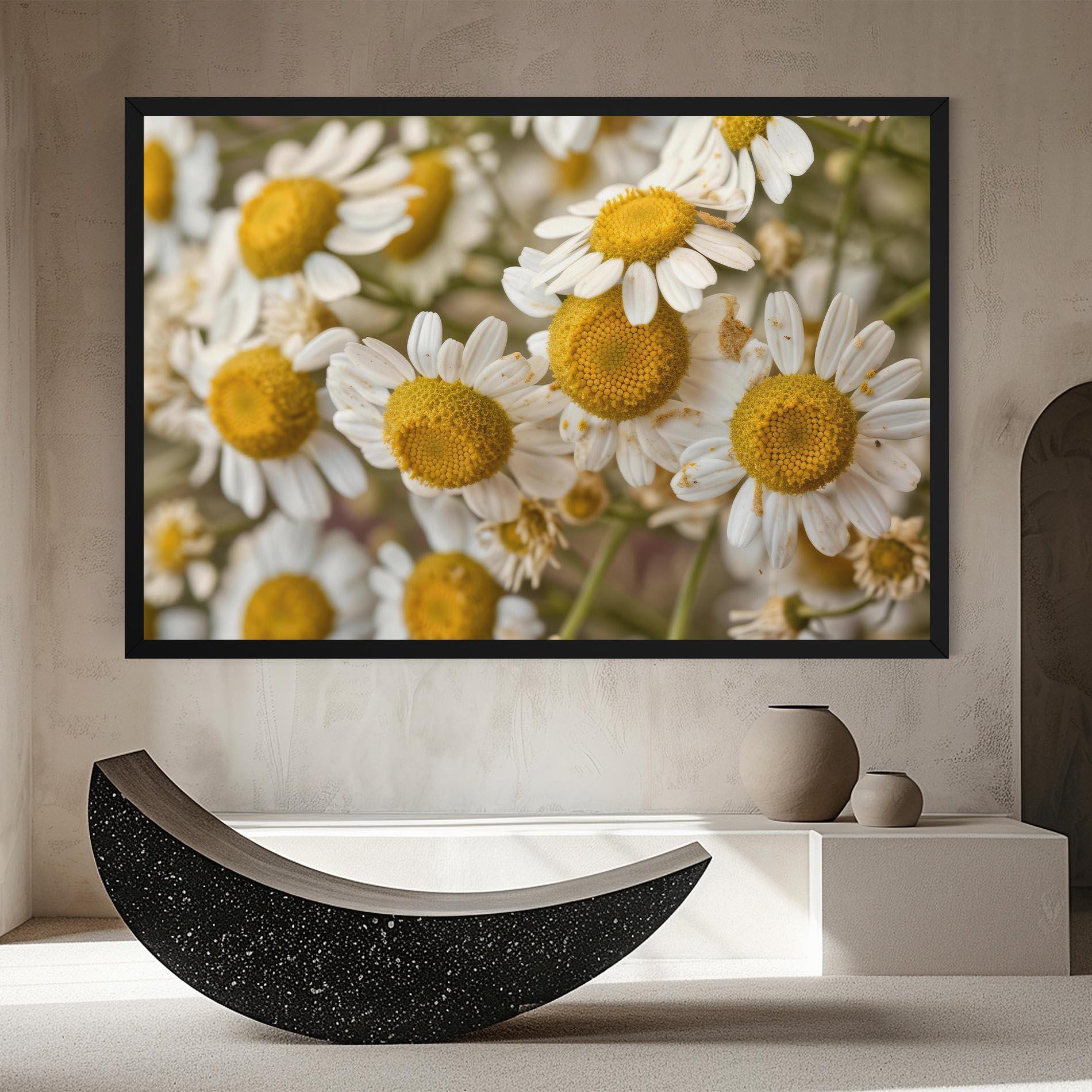 Tablou Canvas Daisy Wall mockup 8