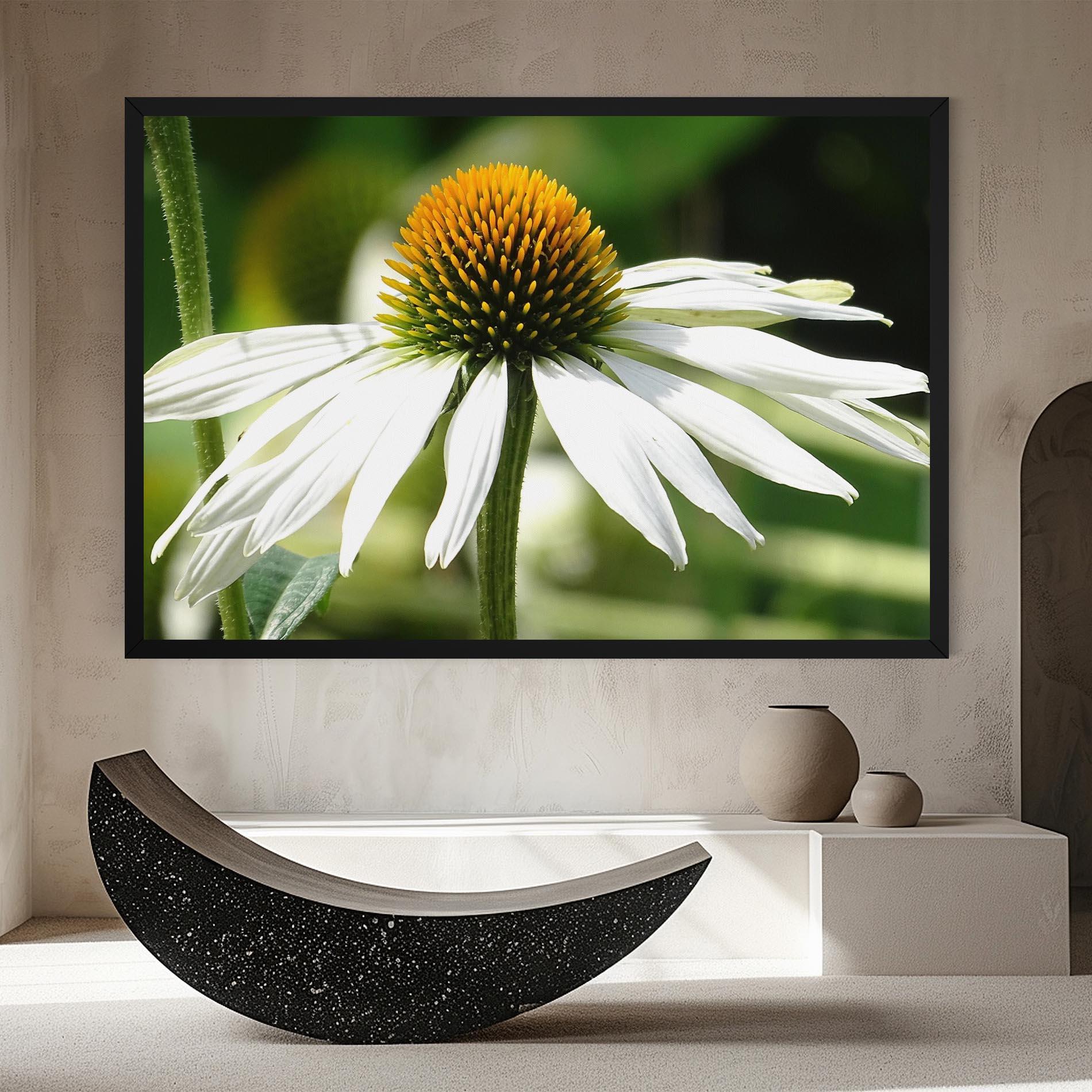 Tablou Canvas Green Daisy mockup 8