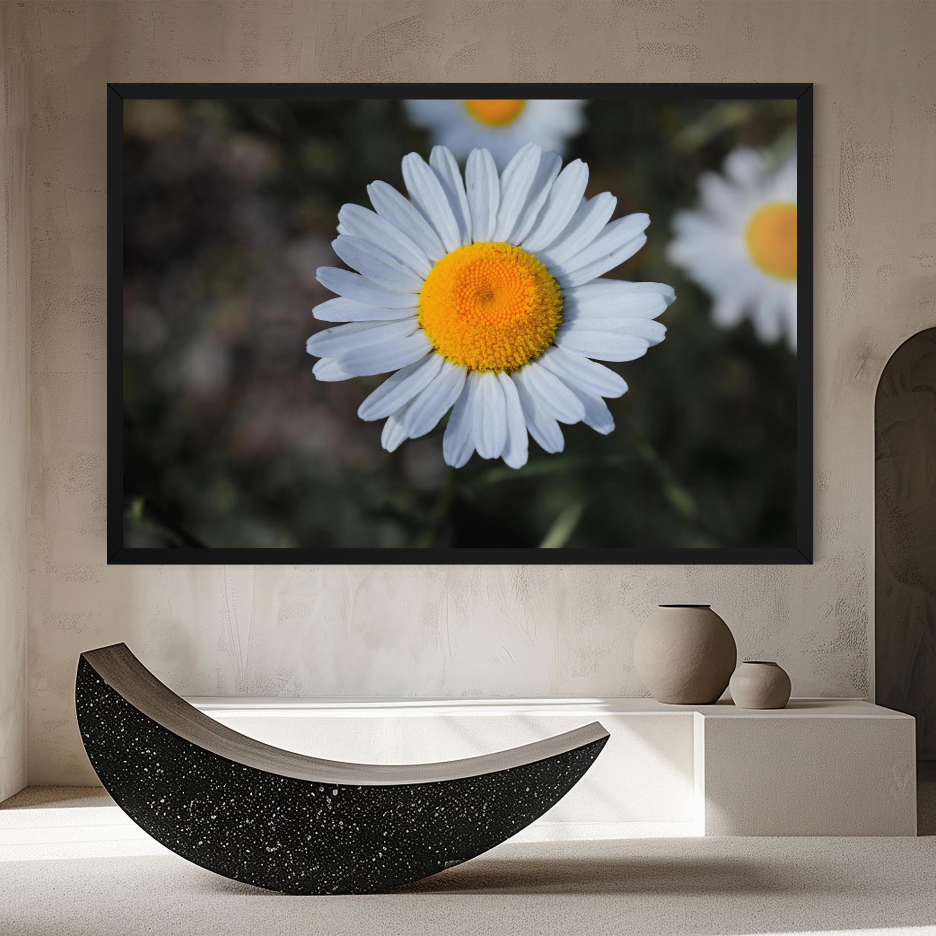 Tablou Canvas Strong Yellow Daisy mockup 8
