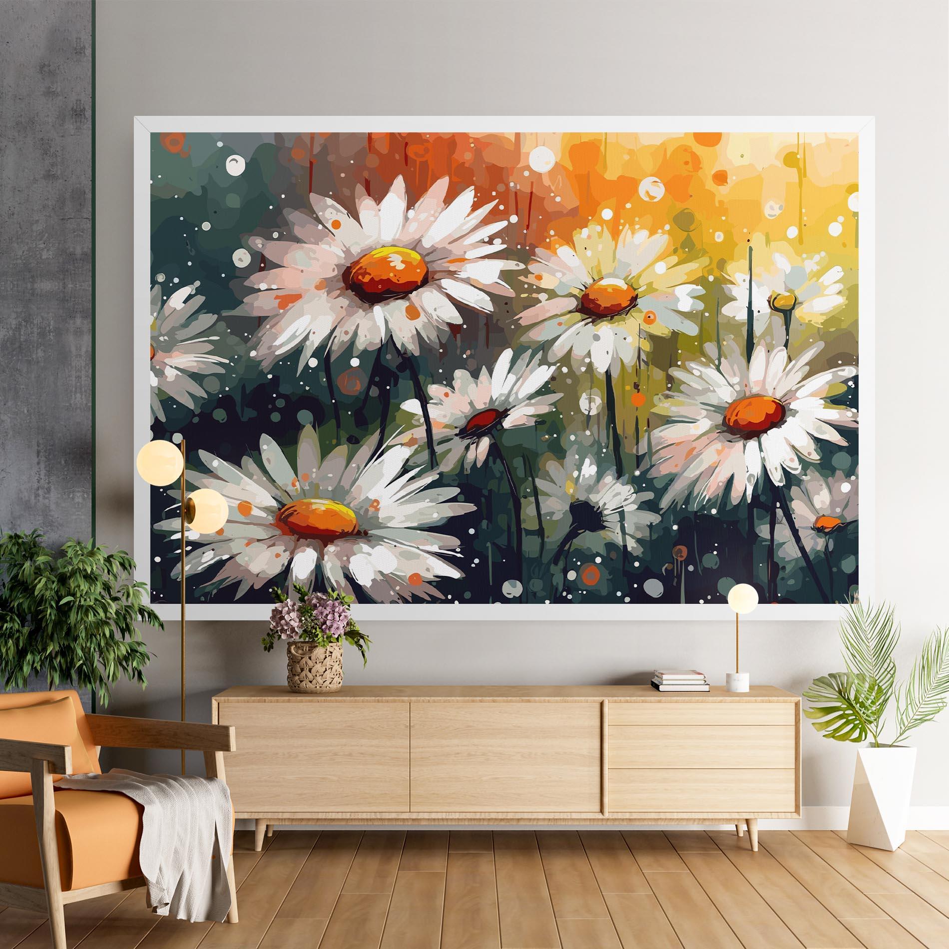 Tablou Canvas Daisy Art mockup 9