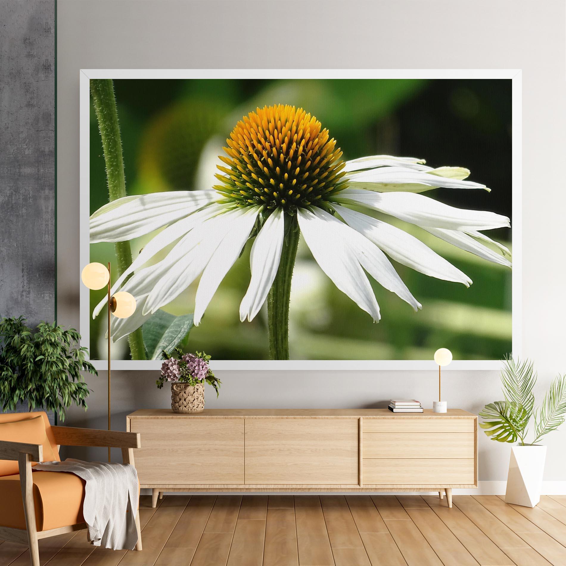 Tablou Canvas Green Daisy mockup 9