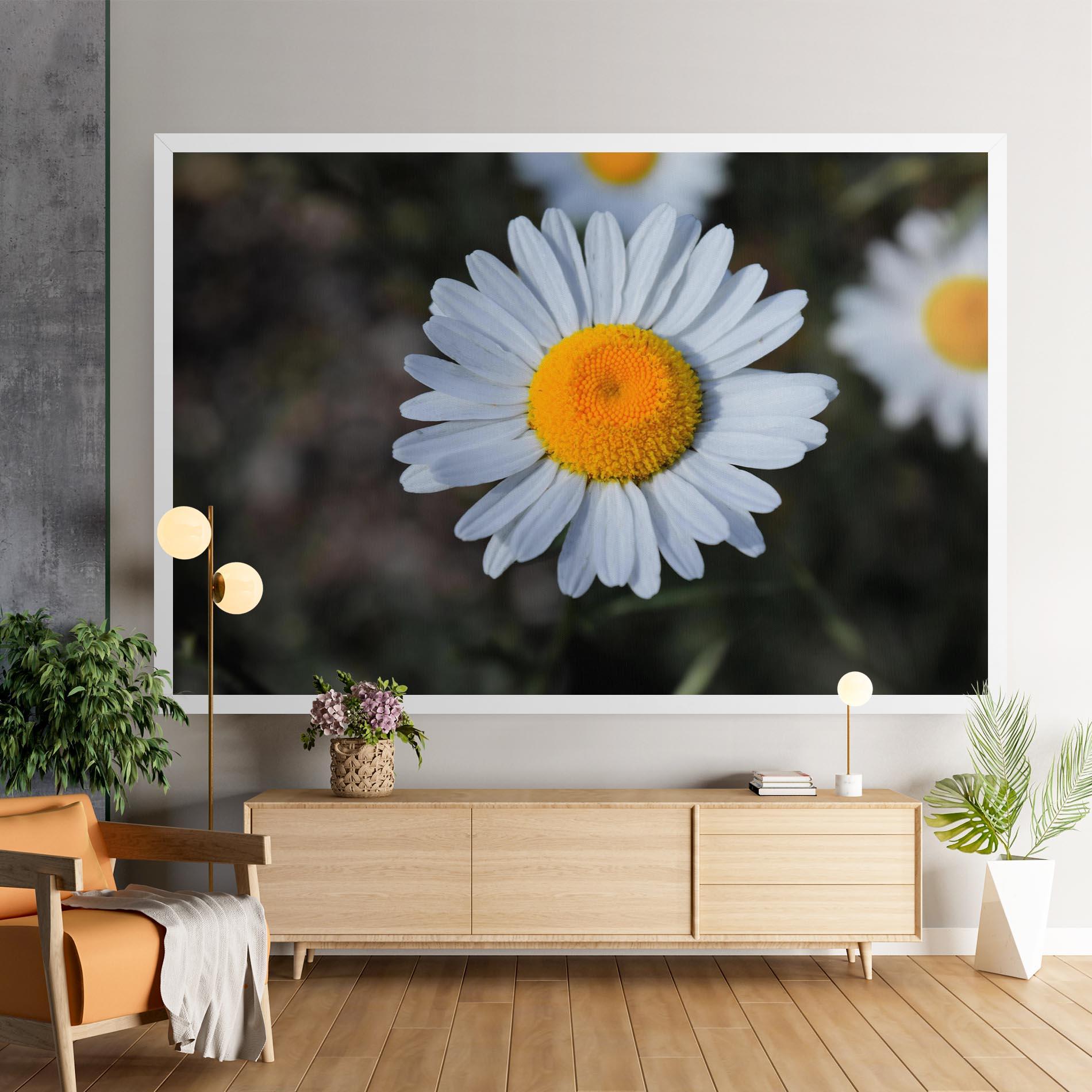 Tablou Canvas Strong Yellow Daisy mockup 9