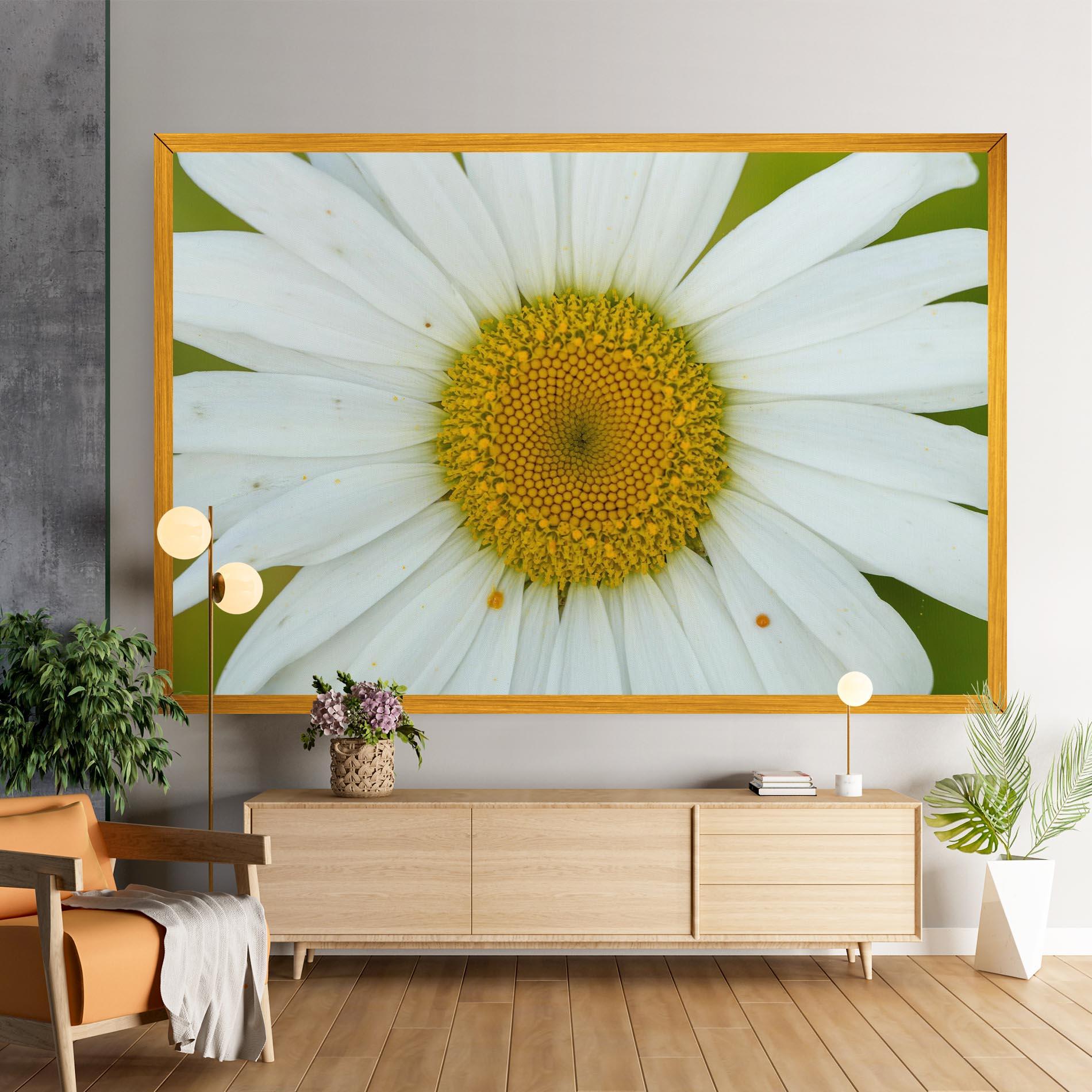 Tablou Canvas Daisy Close Up mockup 9
