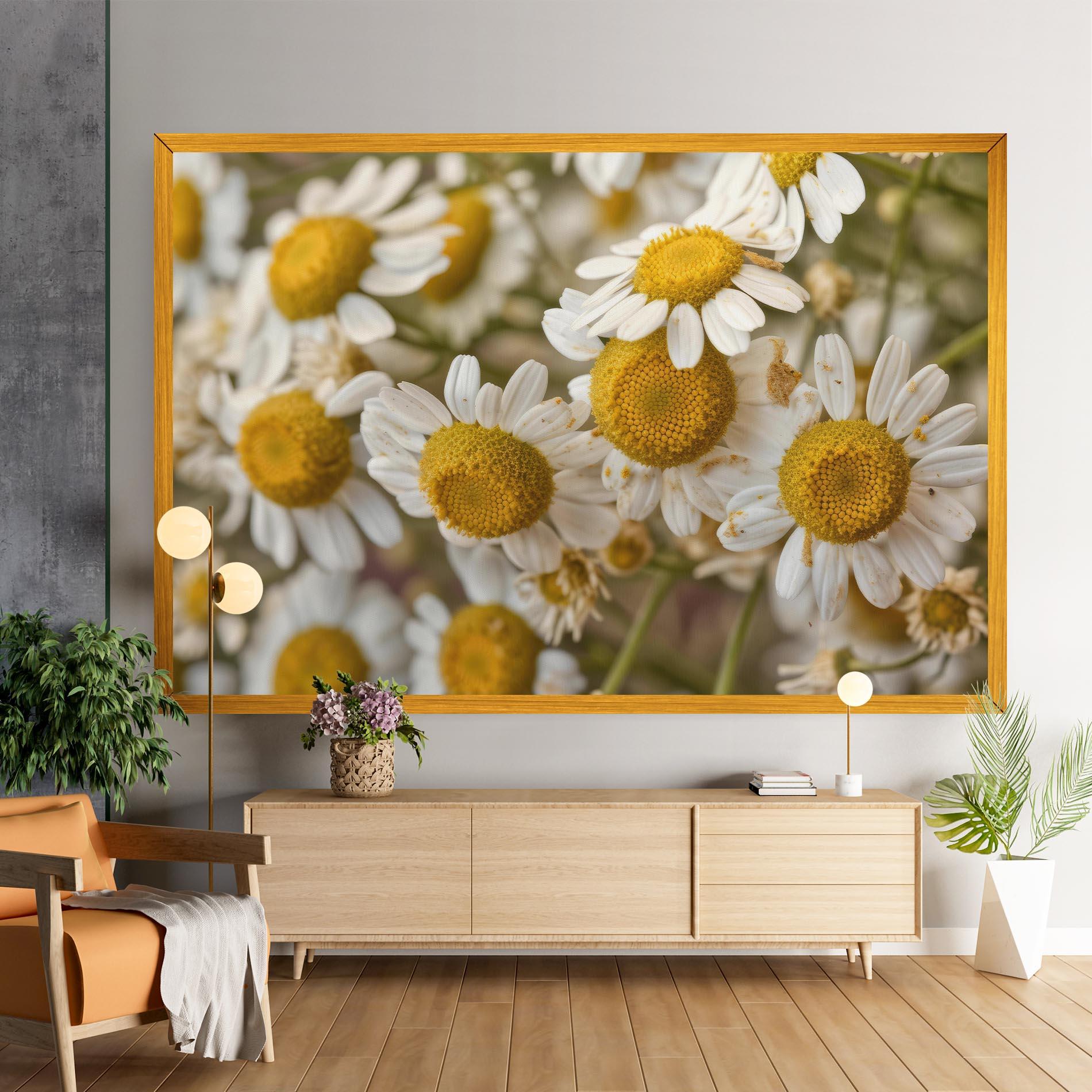 Tablou Canvas Daisy Wall mockup 9