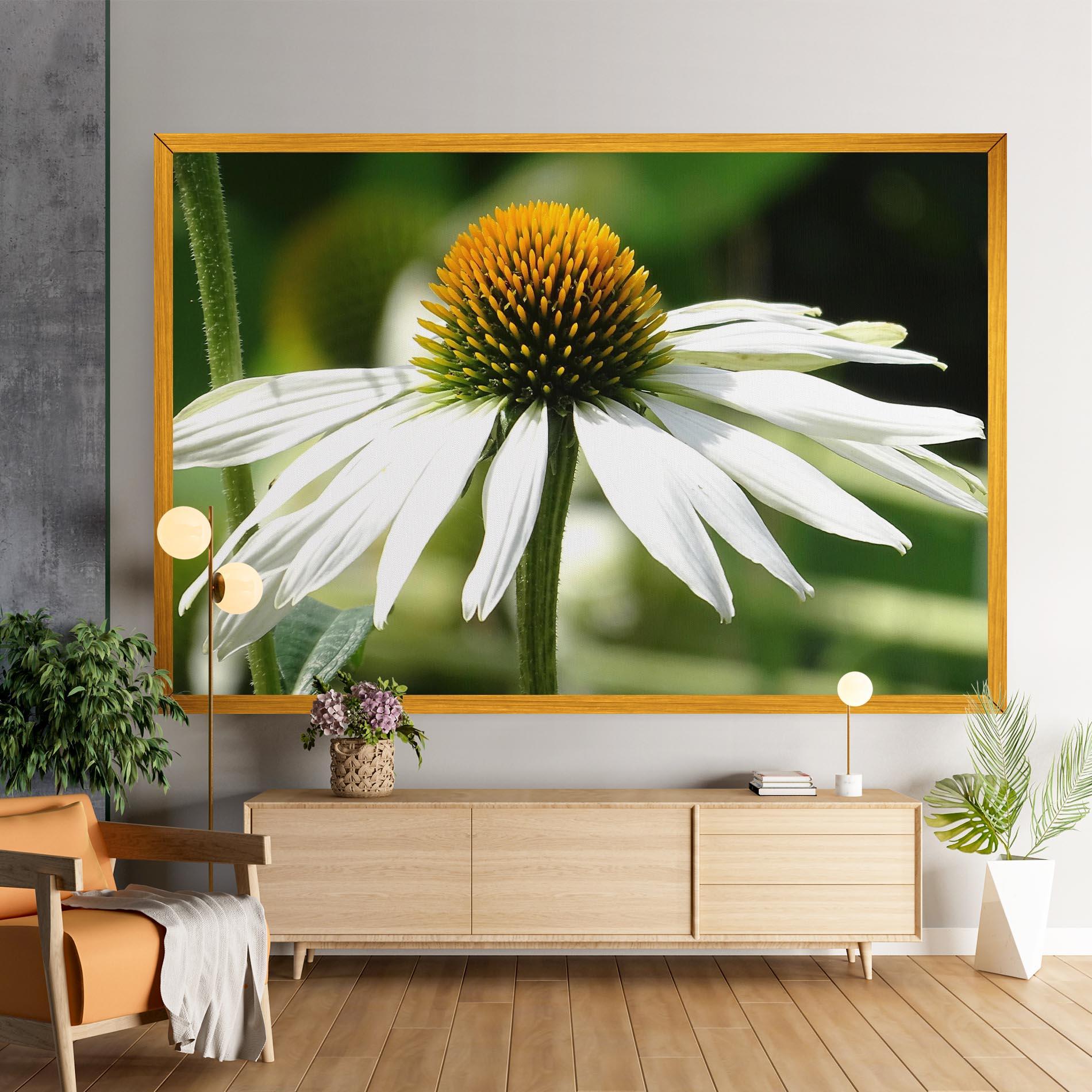 Tablou Canvas Green Daisy mockup 9