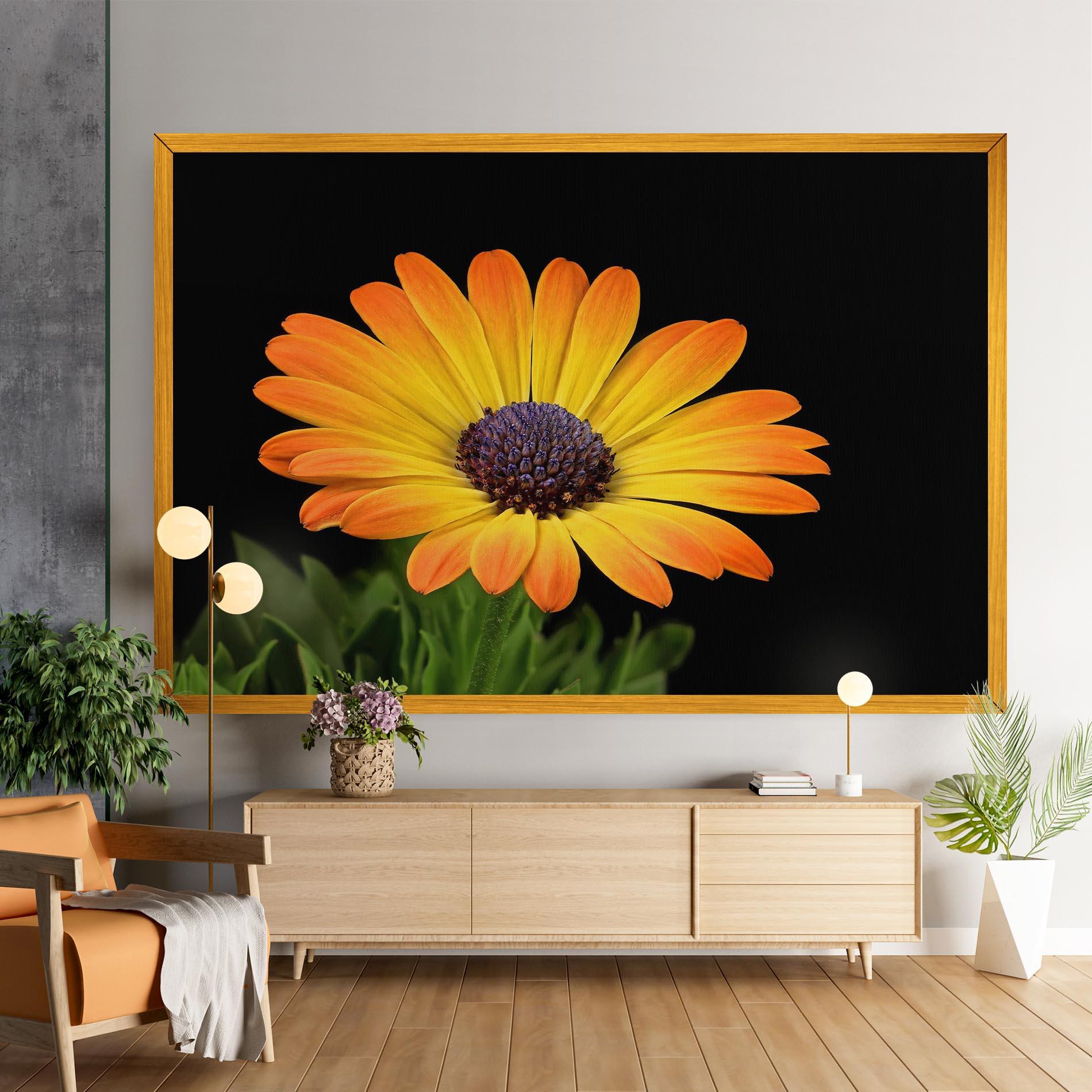 Tablou Canvas Yellow Daisy mockup 9