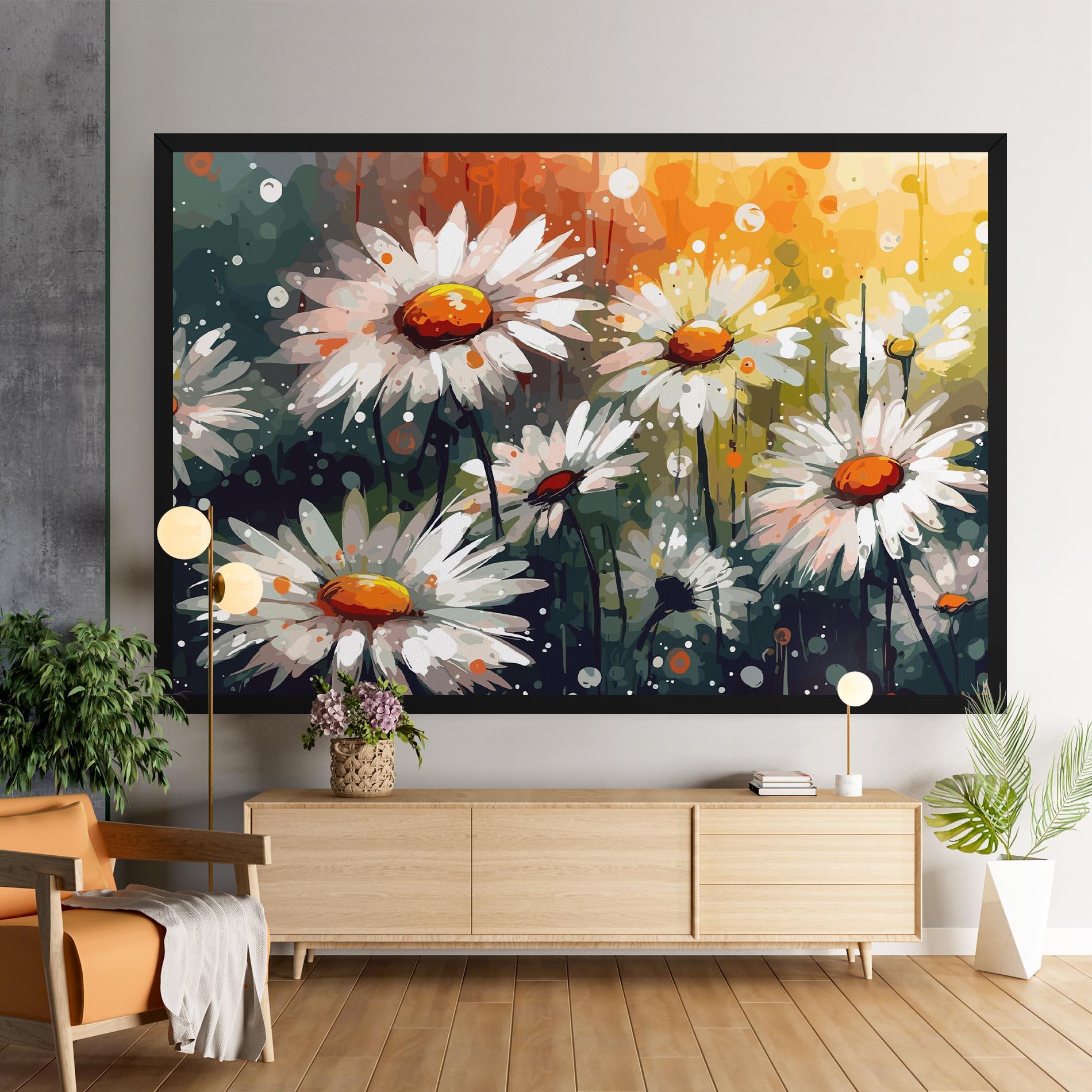 Tablou Canvas Daisy Art mockup 9