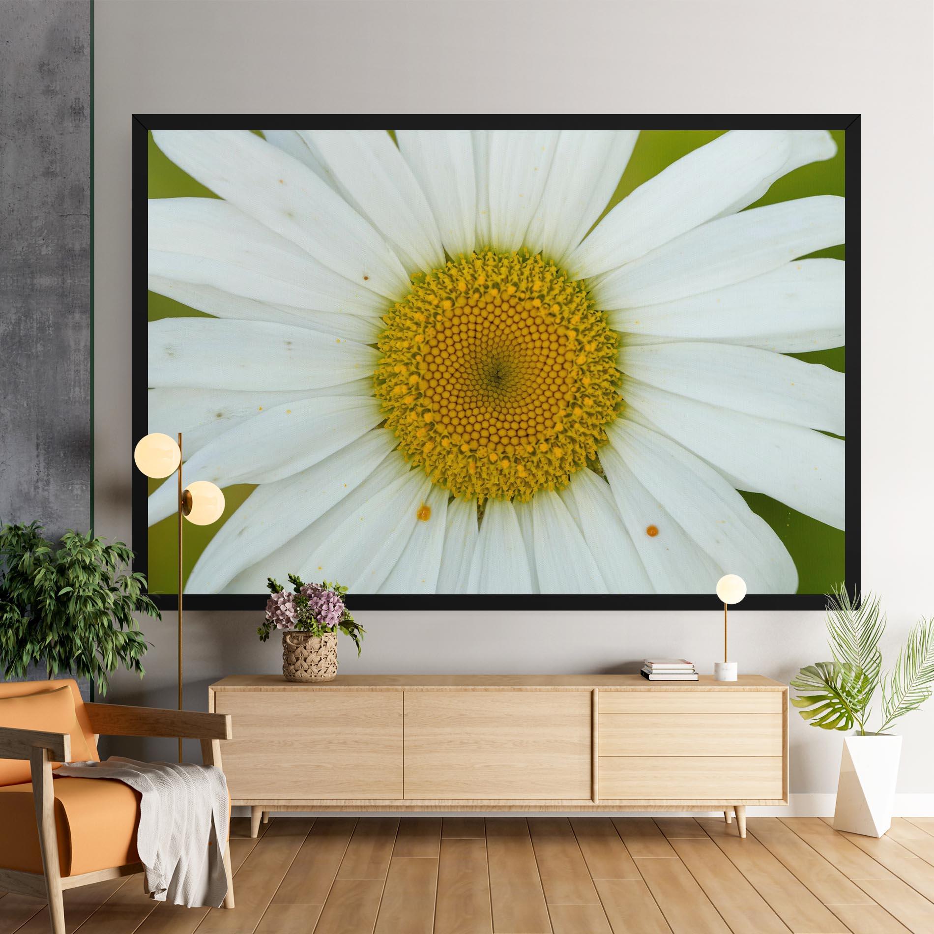 Tablou Canvas Daisy Close Up mockup 9