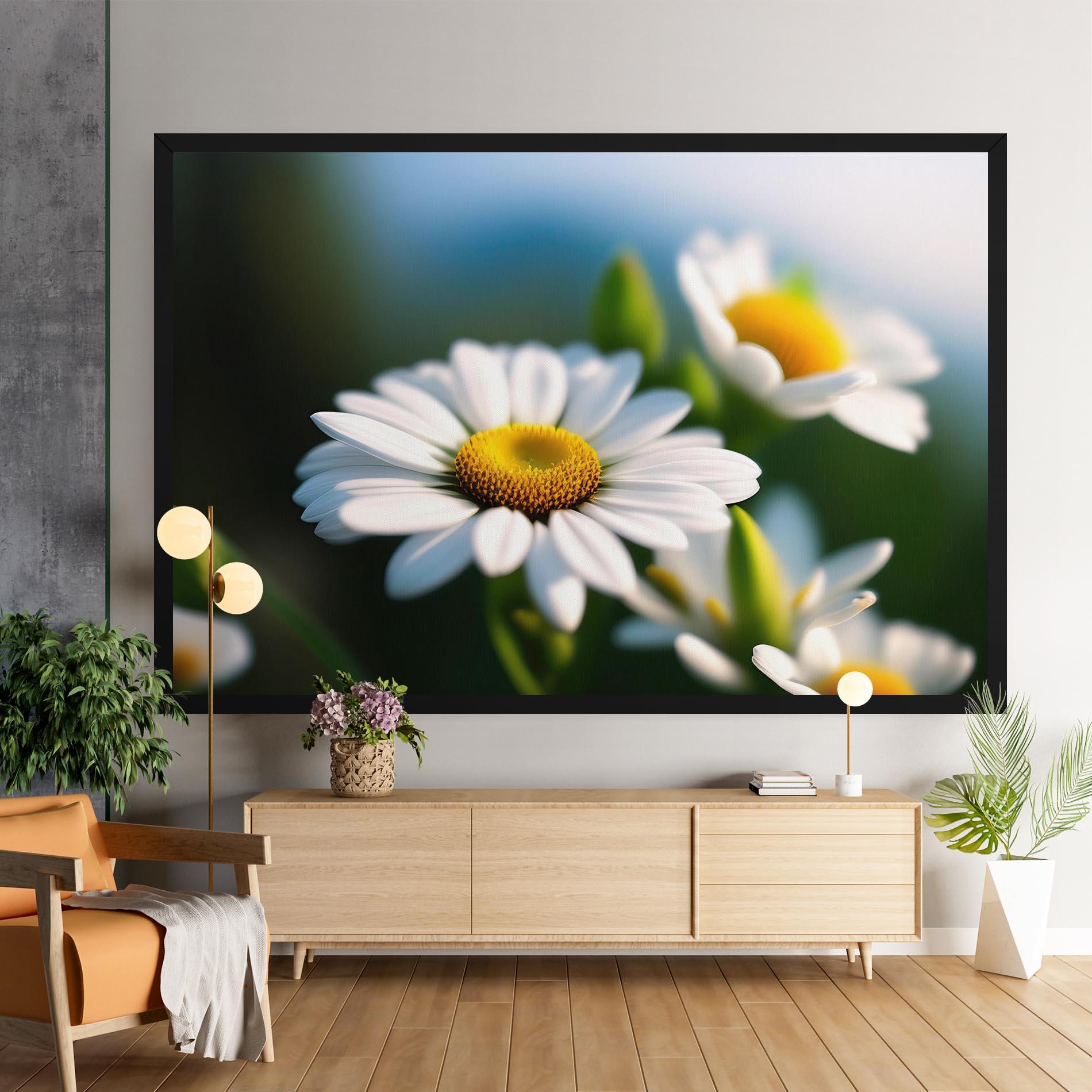 Tablou Canvas Daisy In The Sun mockup 9