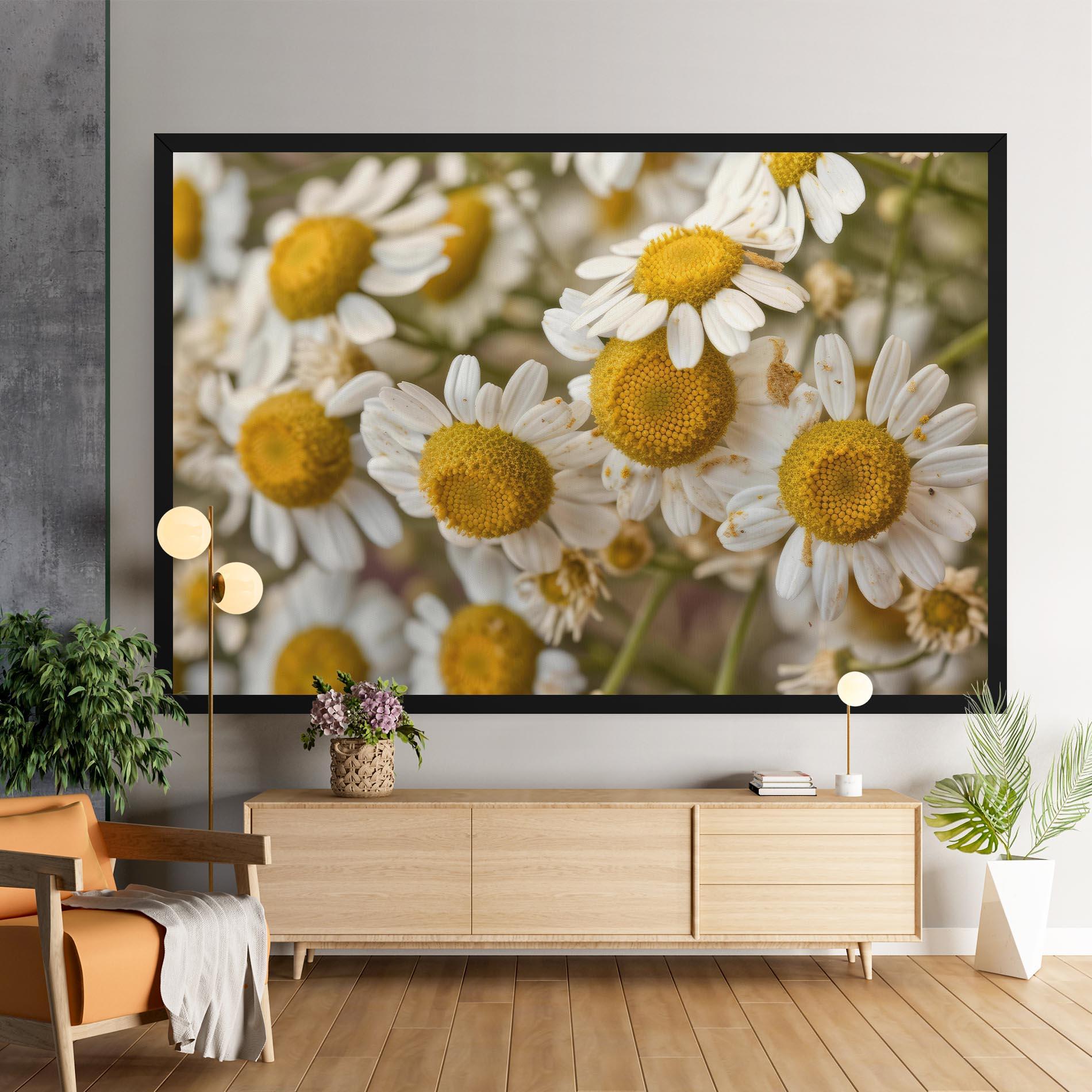 Tablou Canvas Daisy Wall mockup 9