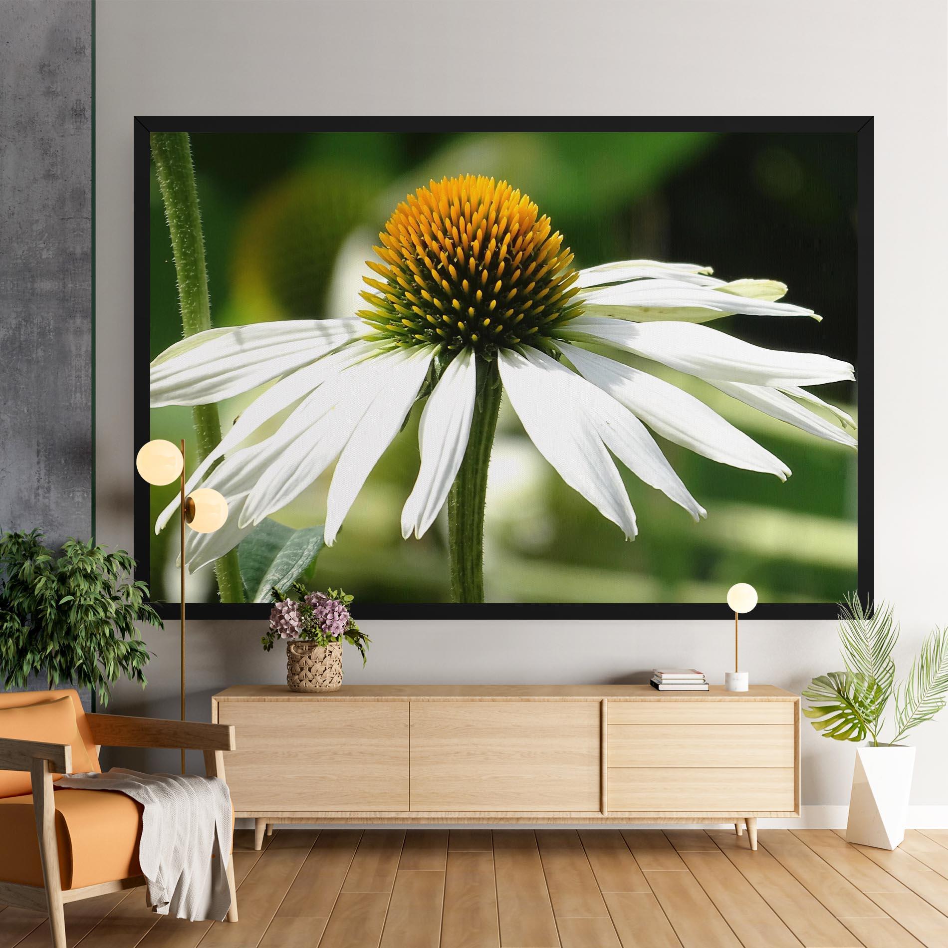 Tablou Canvas Green Daisy mockup 9