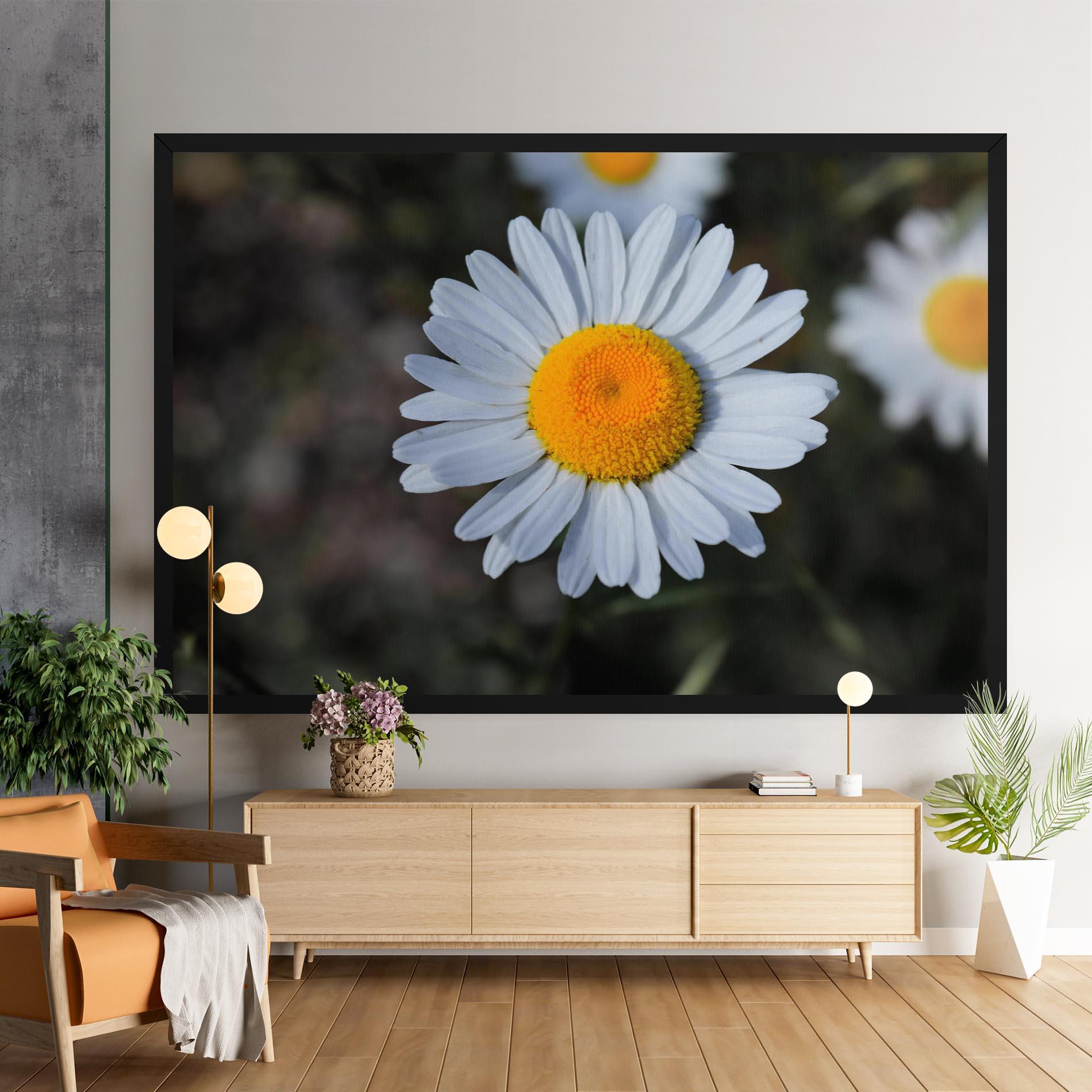 Tablou Canvas Strong Yellow Daisy mockup 9