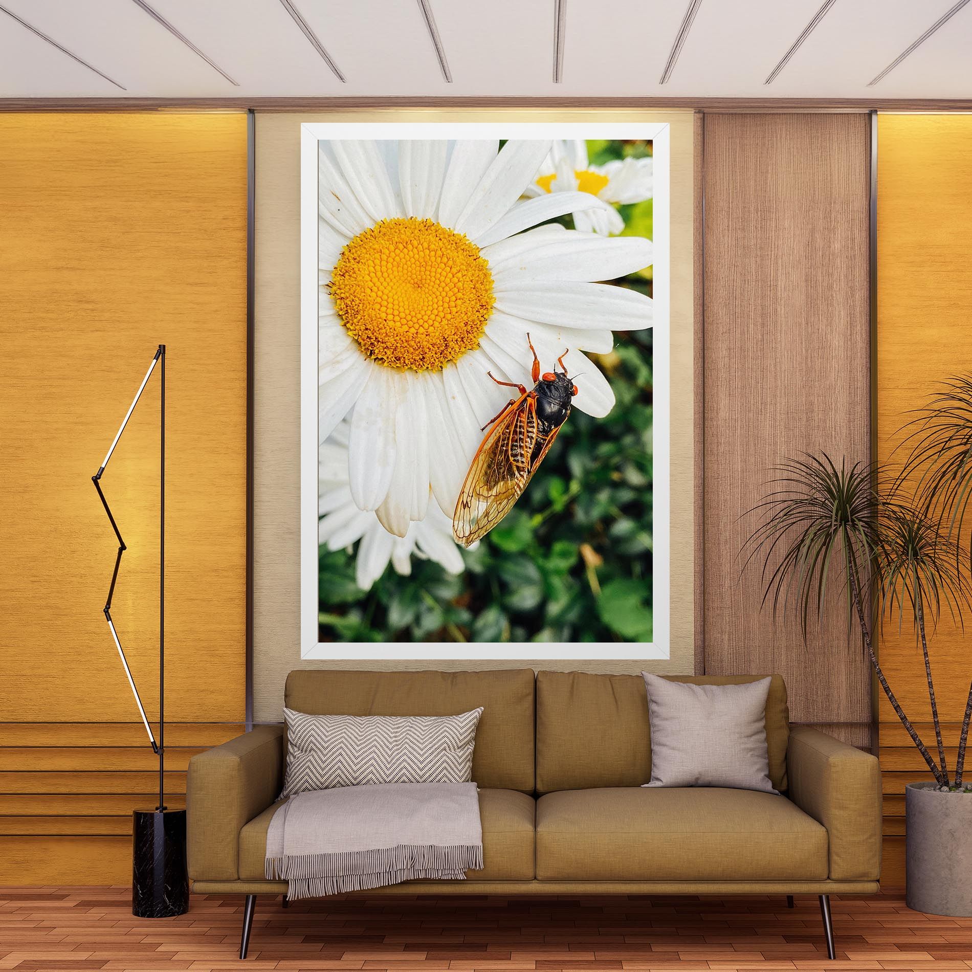 Bug On The Daisy mockup 9