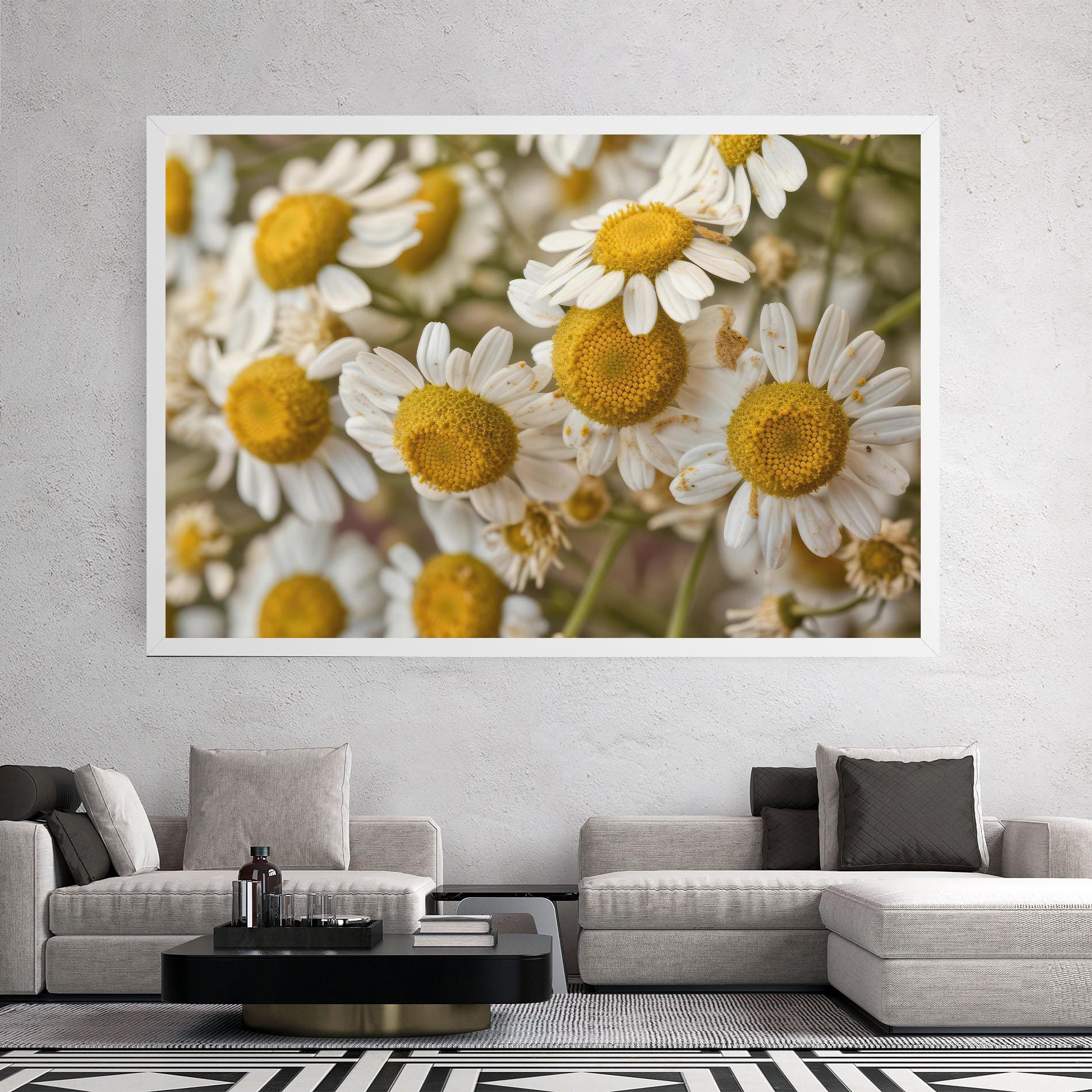Tablou Canvas Daisy Wall mockup 2
