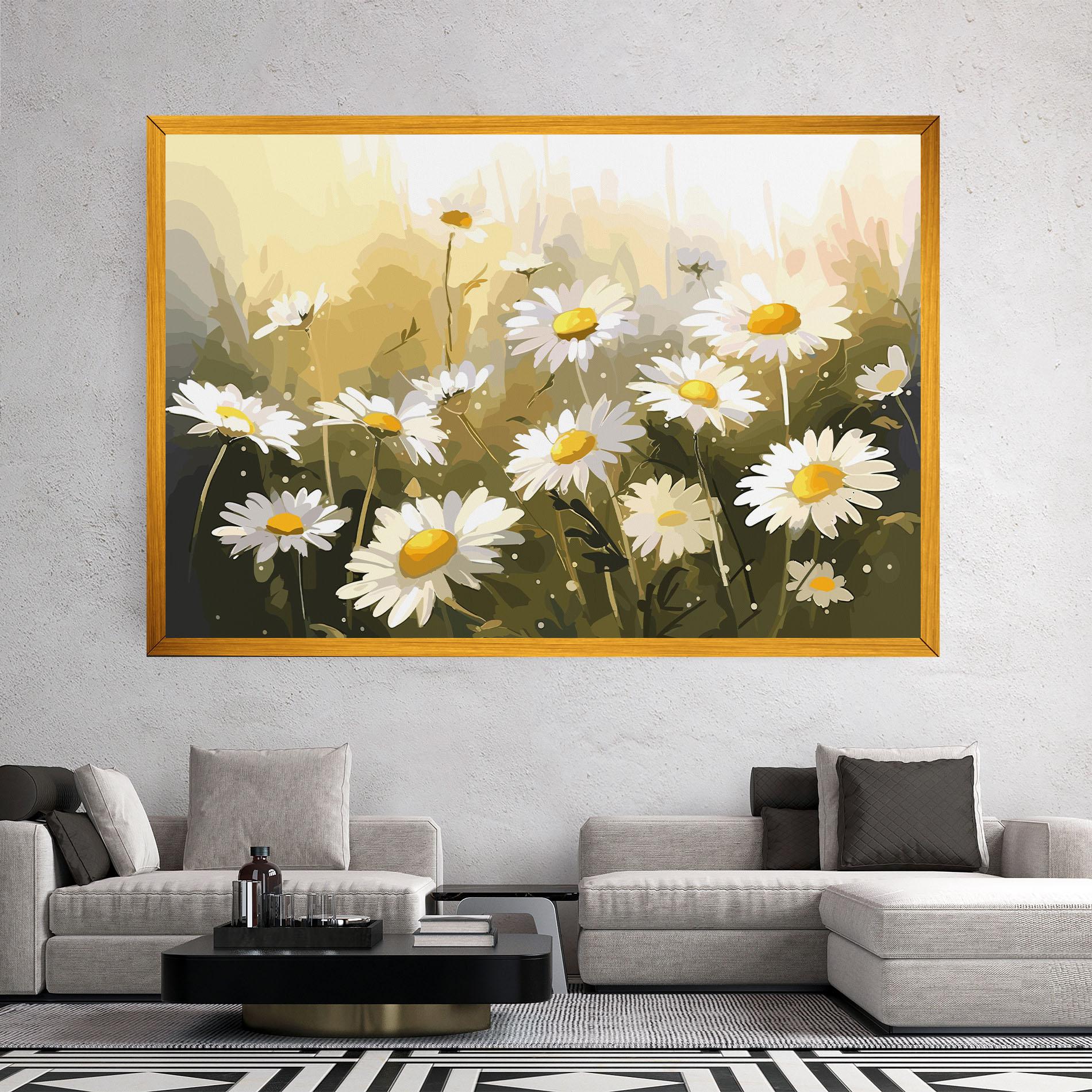 Tablou Canvas Daily Daisy mockup 2