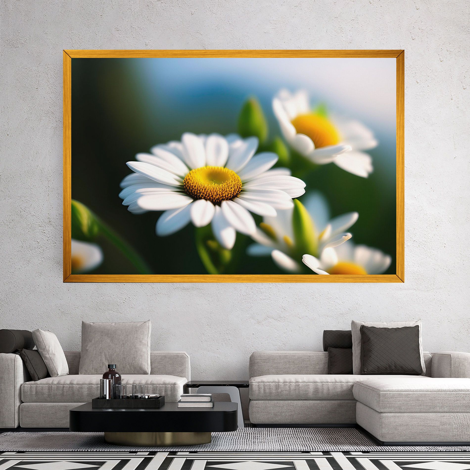 Daisy In The Sun mockup 2