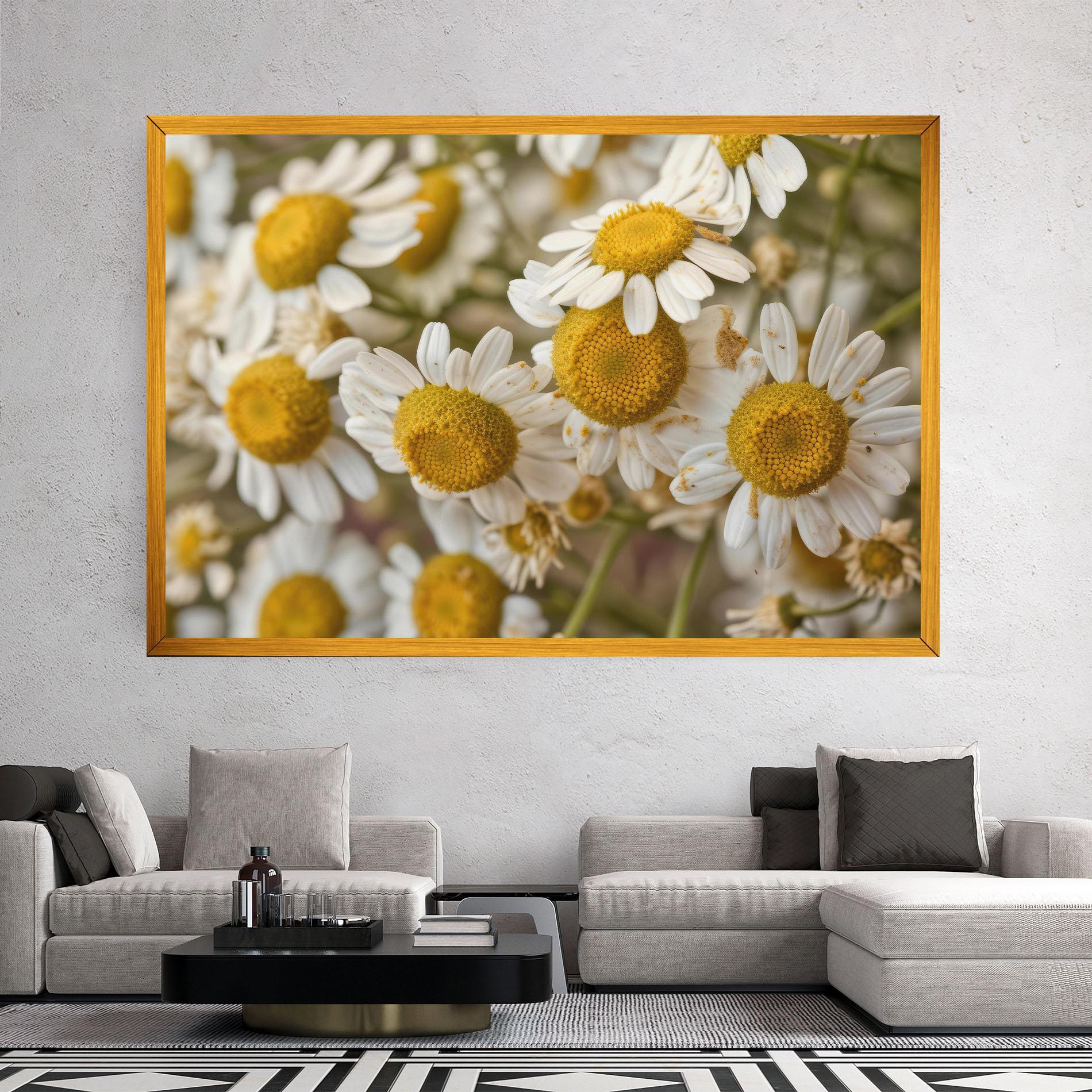 Tablou Canvas Daisy Wall mockup 2