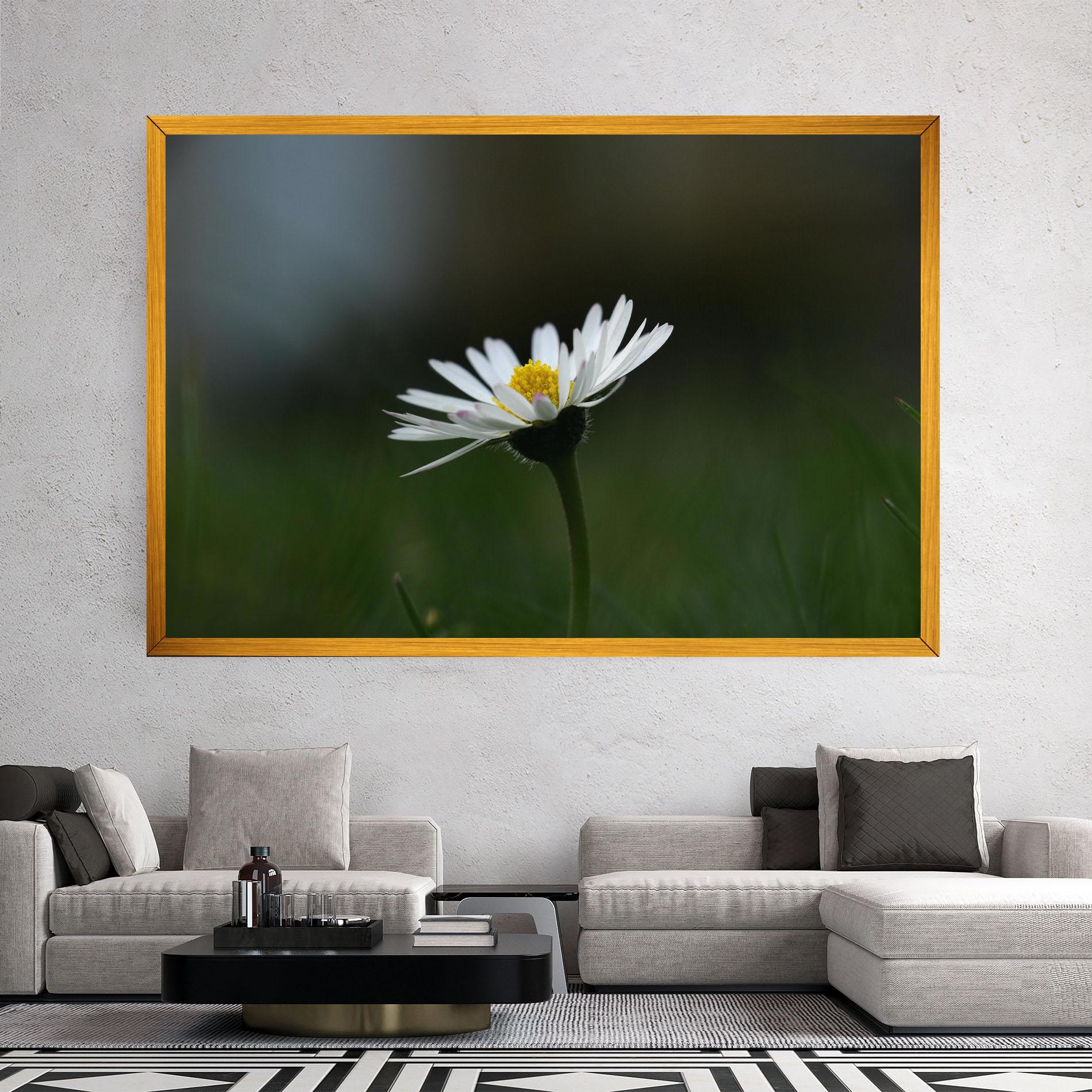 Tablou Canvas Garden Daisy mockup 2
