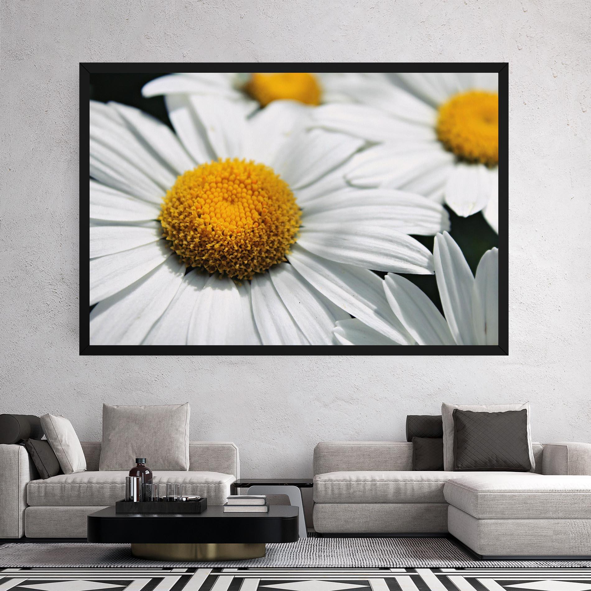 Tablou Canvas Big Daisies mockup 2