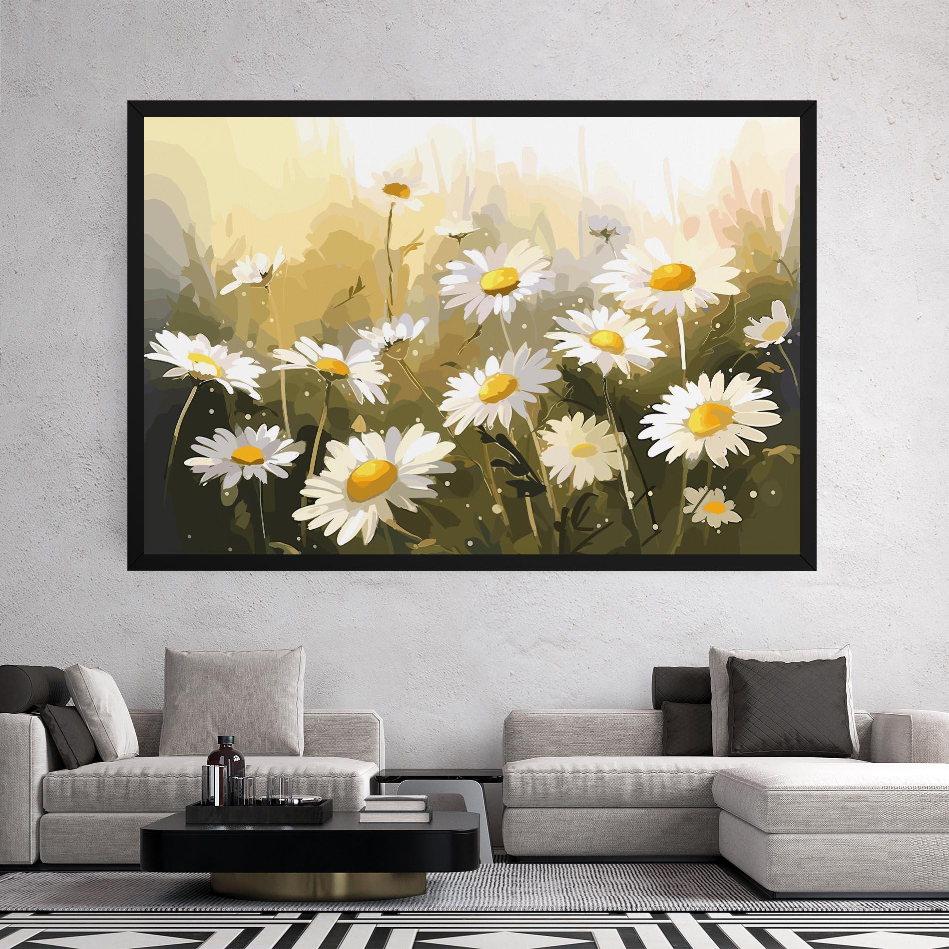 Tablou Canvas Daily Daisy mockup 2