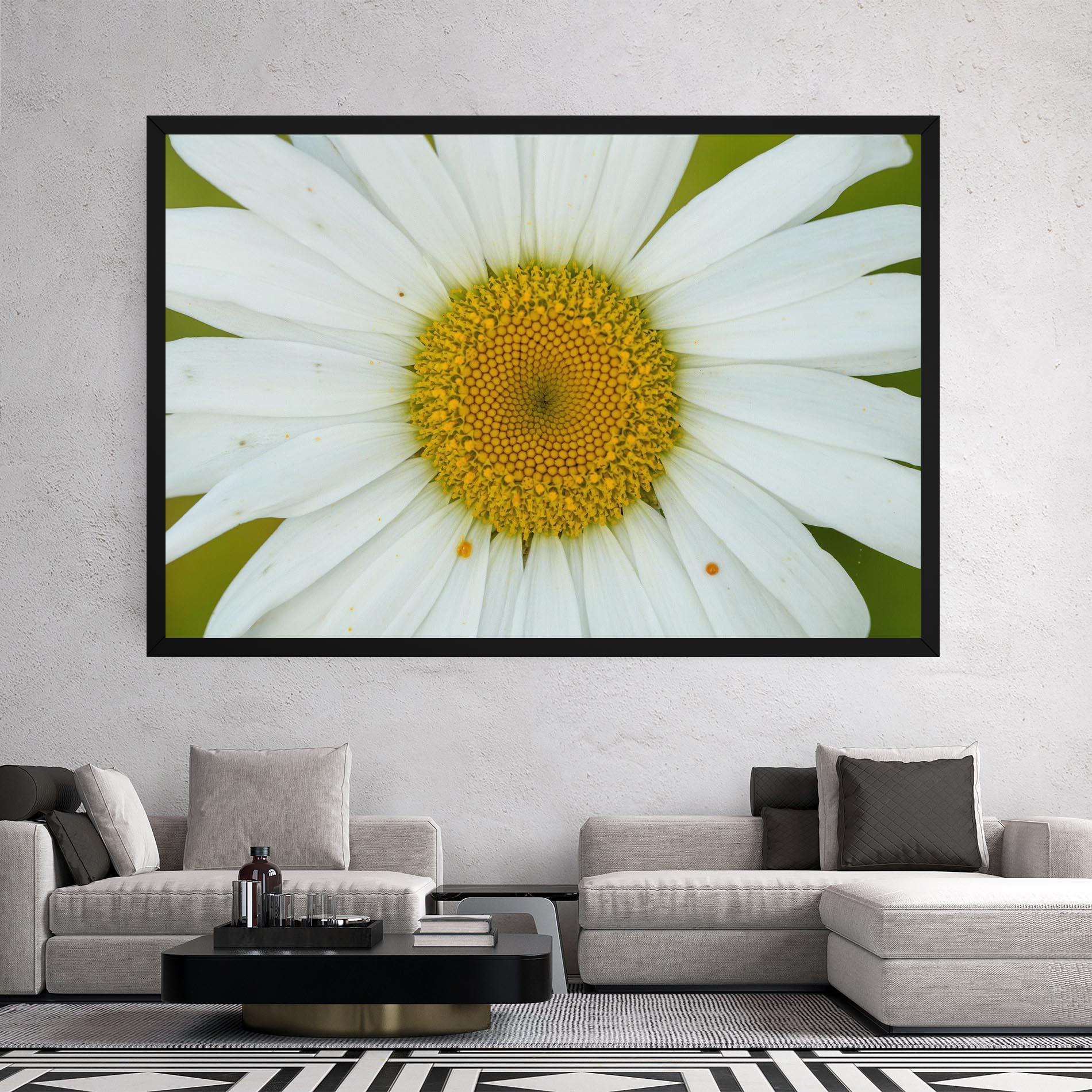 Tablou Canvas Daisy Close Up mockup 2