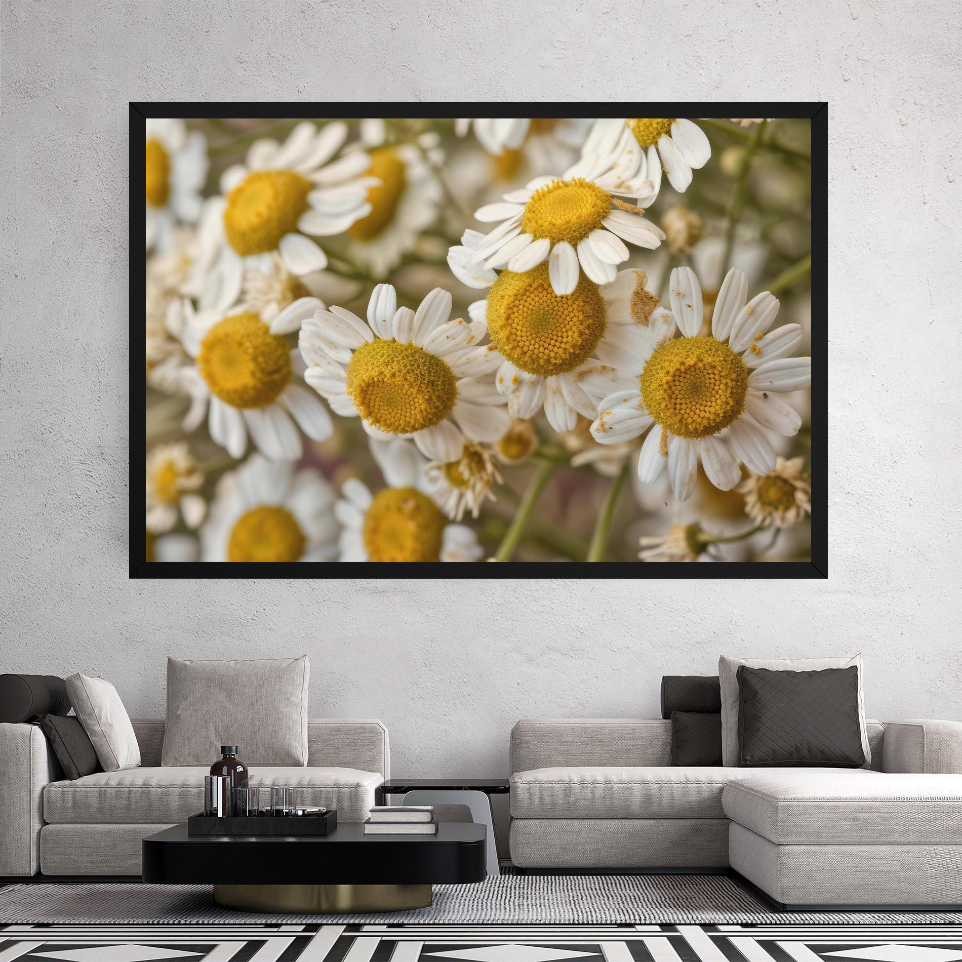 Tablou Canvas Daisy Wall mockup 2