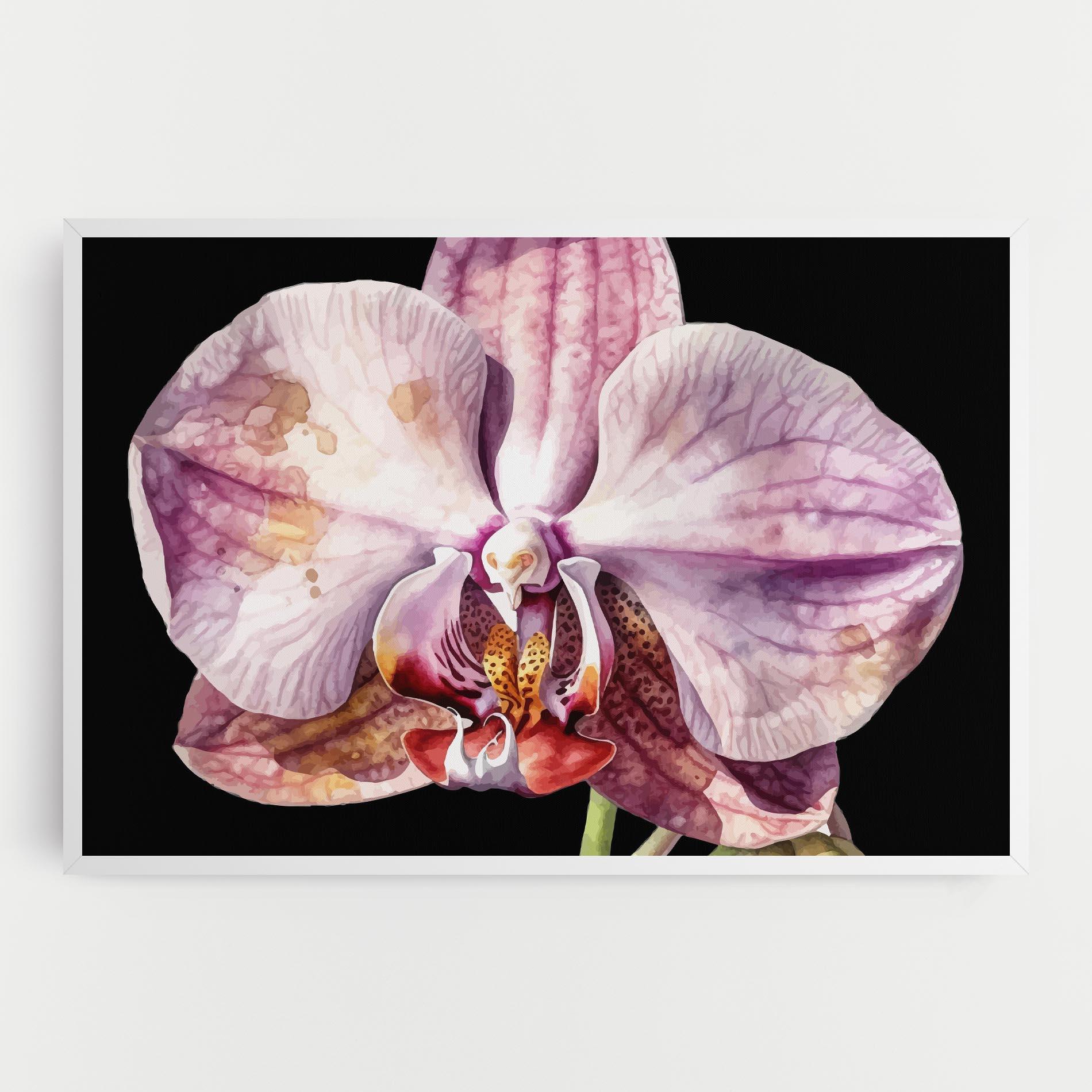 Tablou Canvas Painted Orchid mockup 0