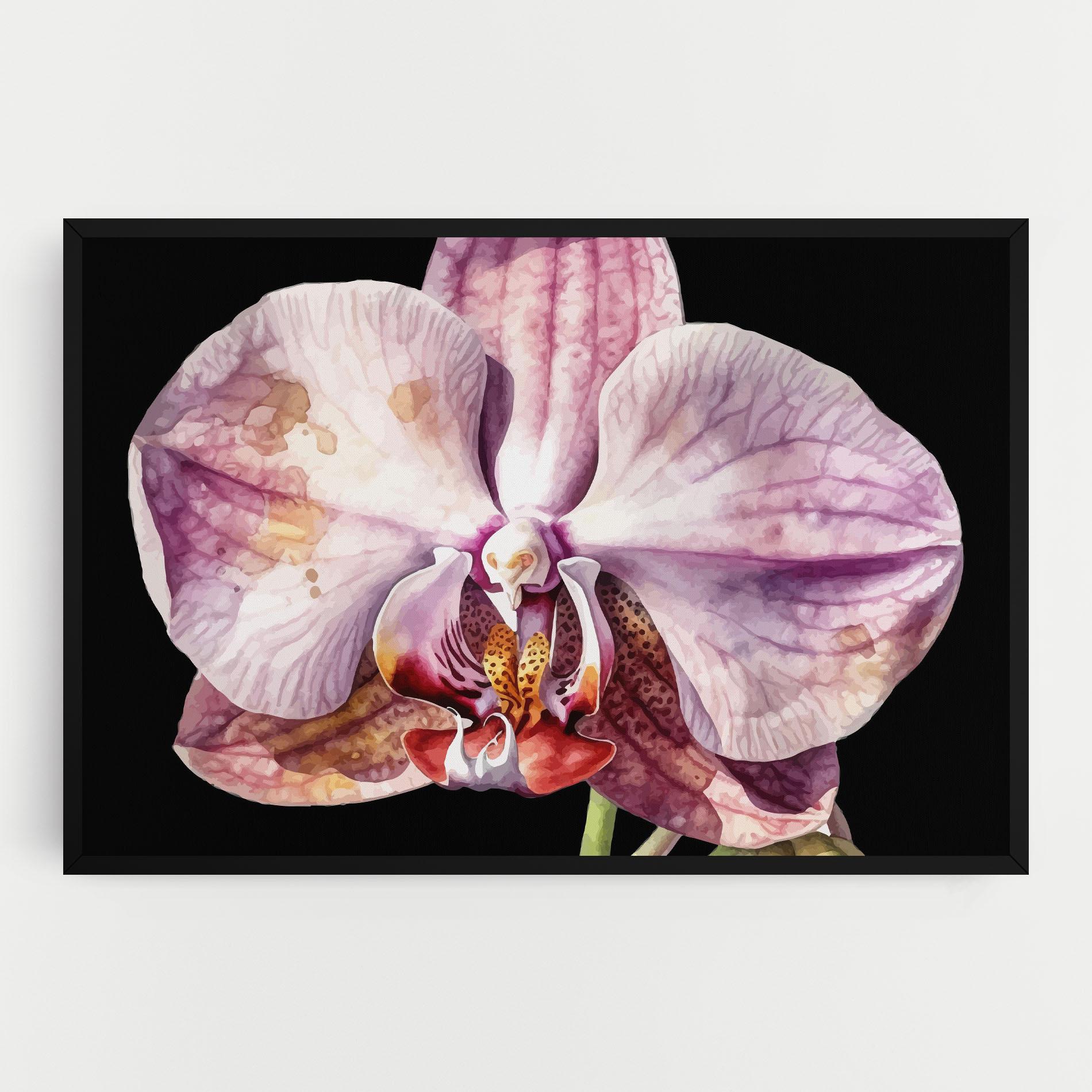 Tablou Canvas Painted Orchid mockup 0