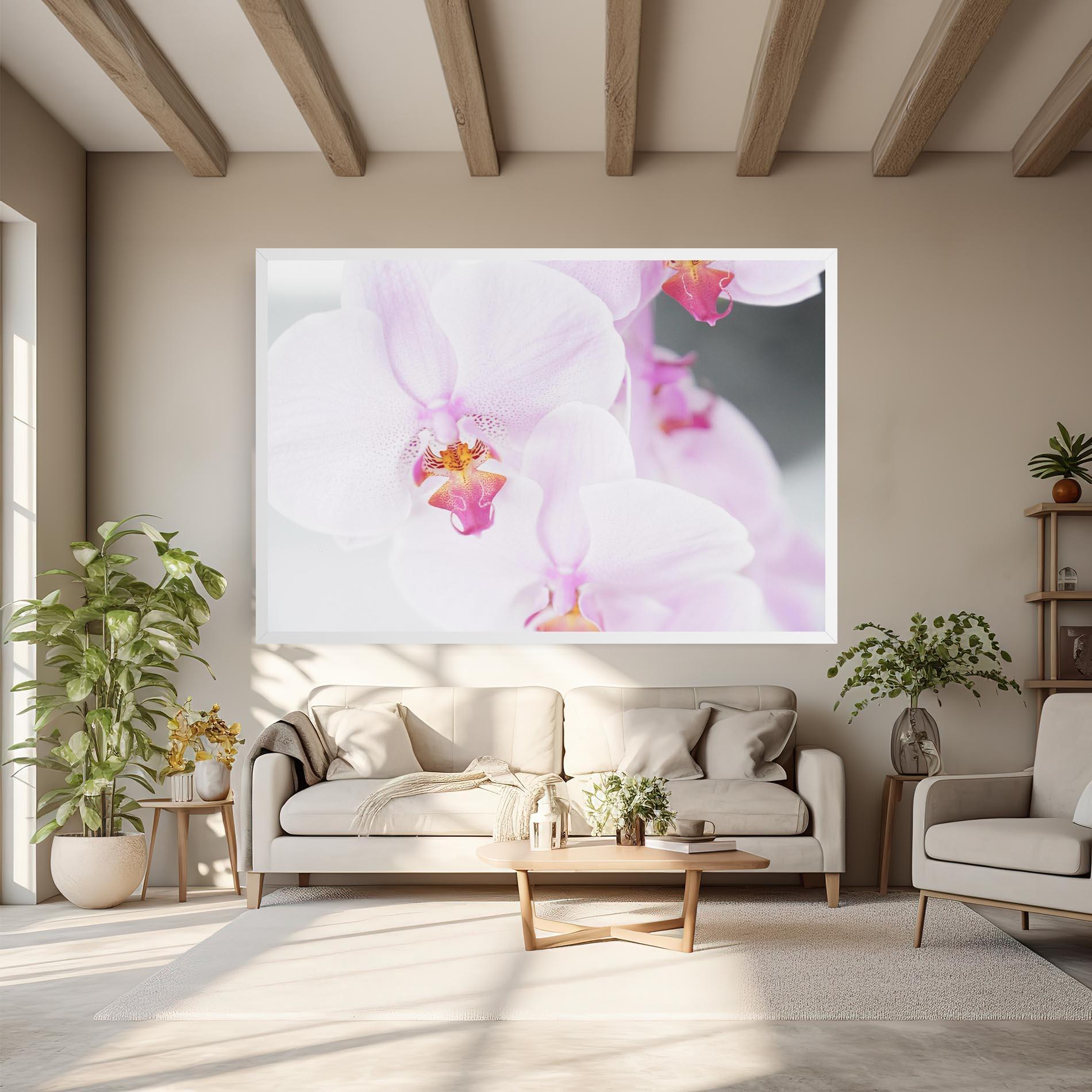 Tablou Canvas Light Purple Orchid mockup 6