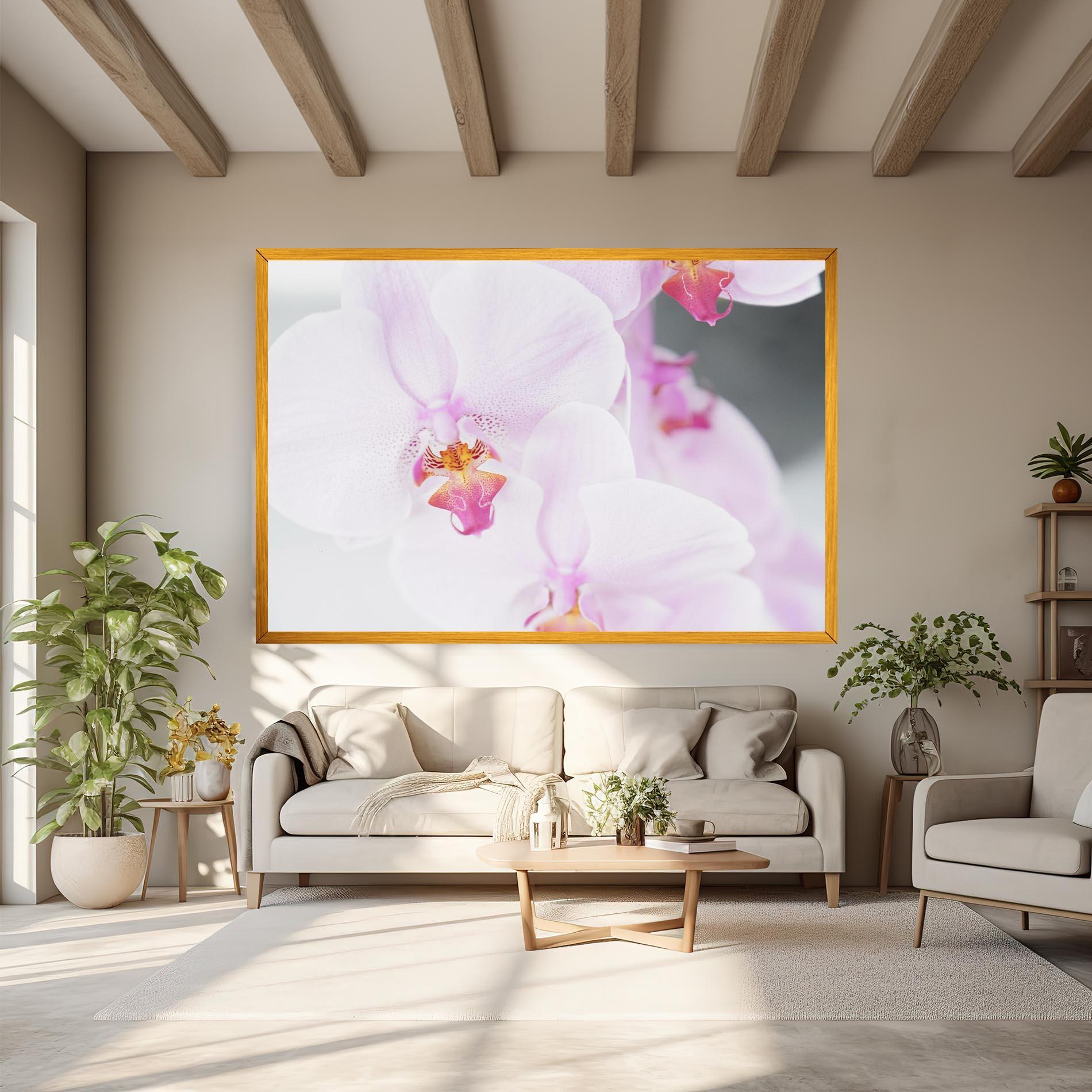Tablou Canvas Light Purple Orchid mockup 6