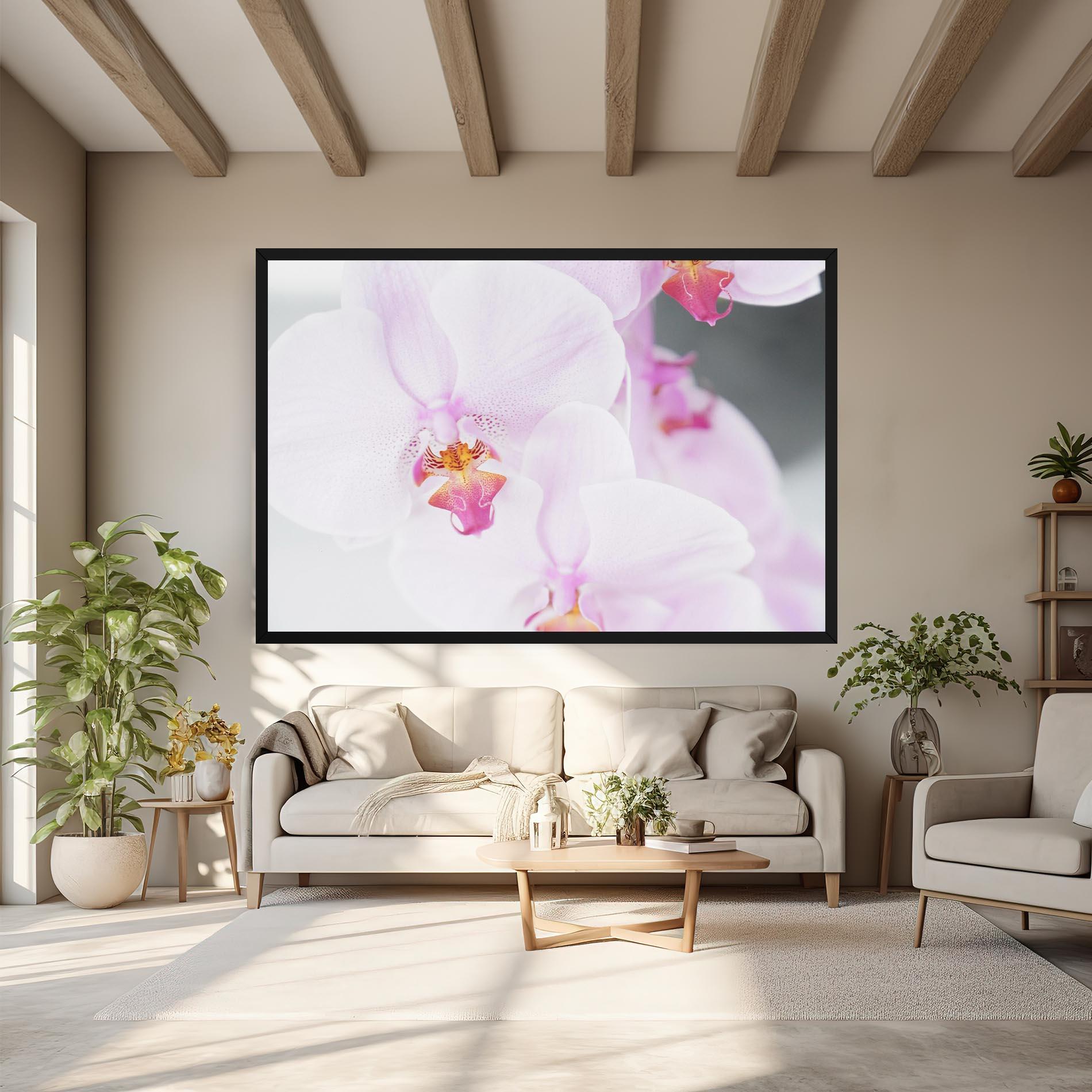 Tablou Canvas Light Purple Orchid mockup 6