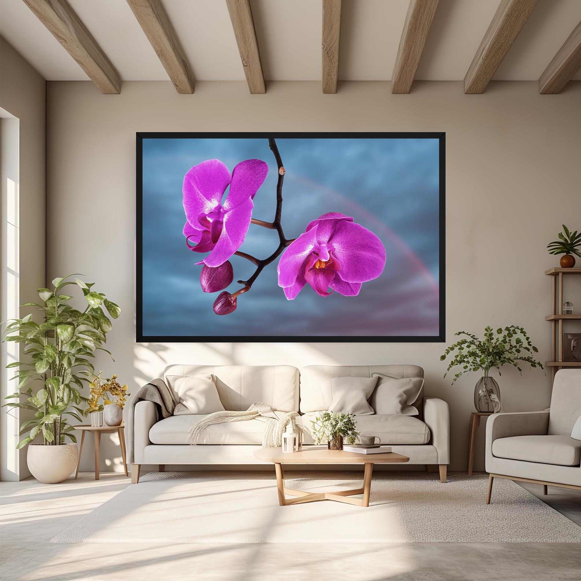 Tablou Canvas Sky Purple Orchid mockup 6