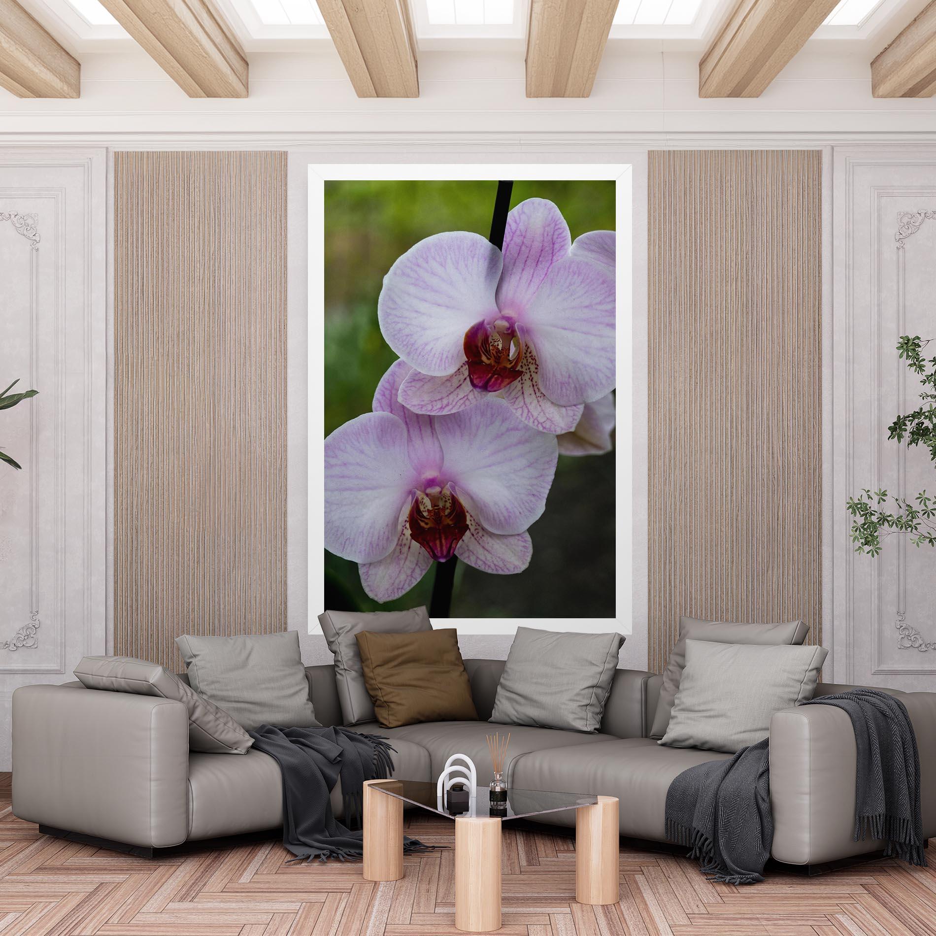 Tablou Canvas Garden Light Purple Orchid mockup 6
