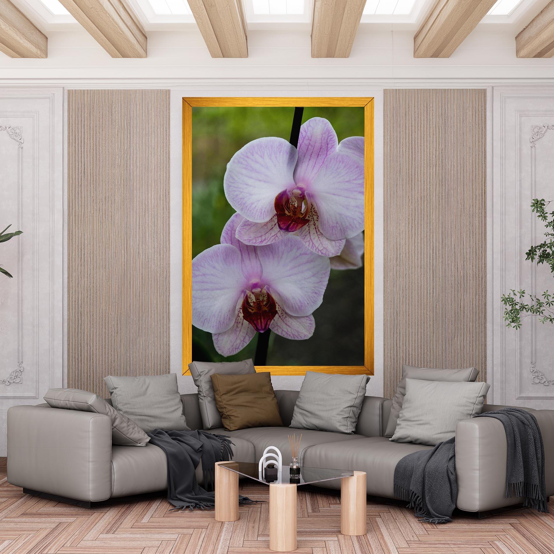 Tablou Canvas Garden Light Purple Orchid mockup 6