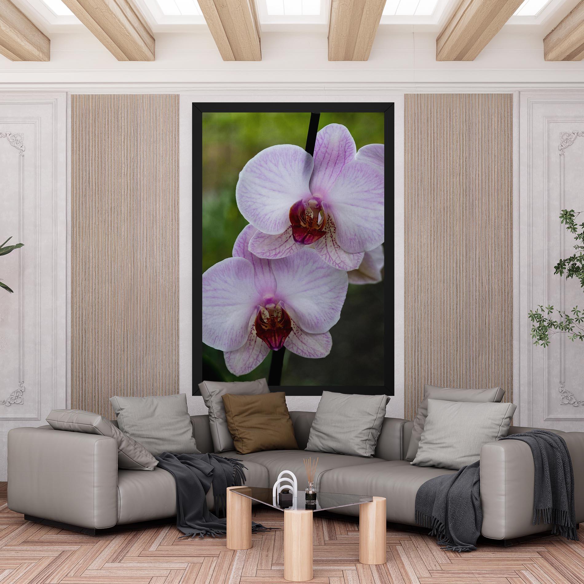 Tablou Canvas Garden Light Purple Orchid mockup 6
