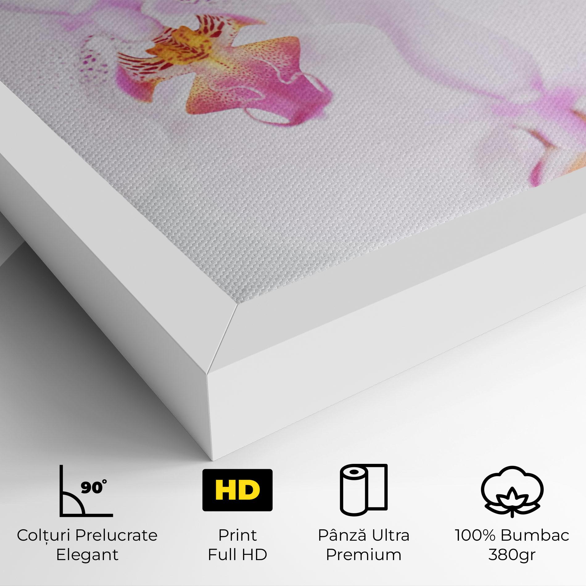 Tablou Canvas Light Purple Orchid mockup 4