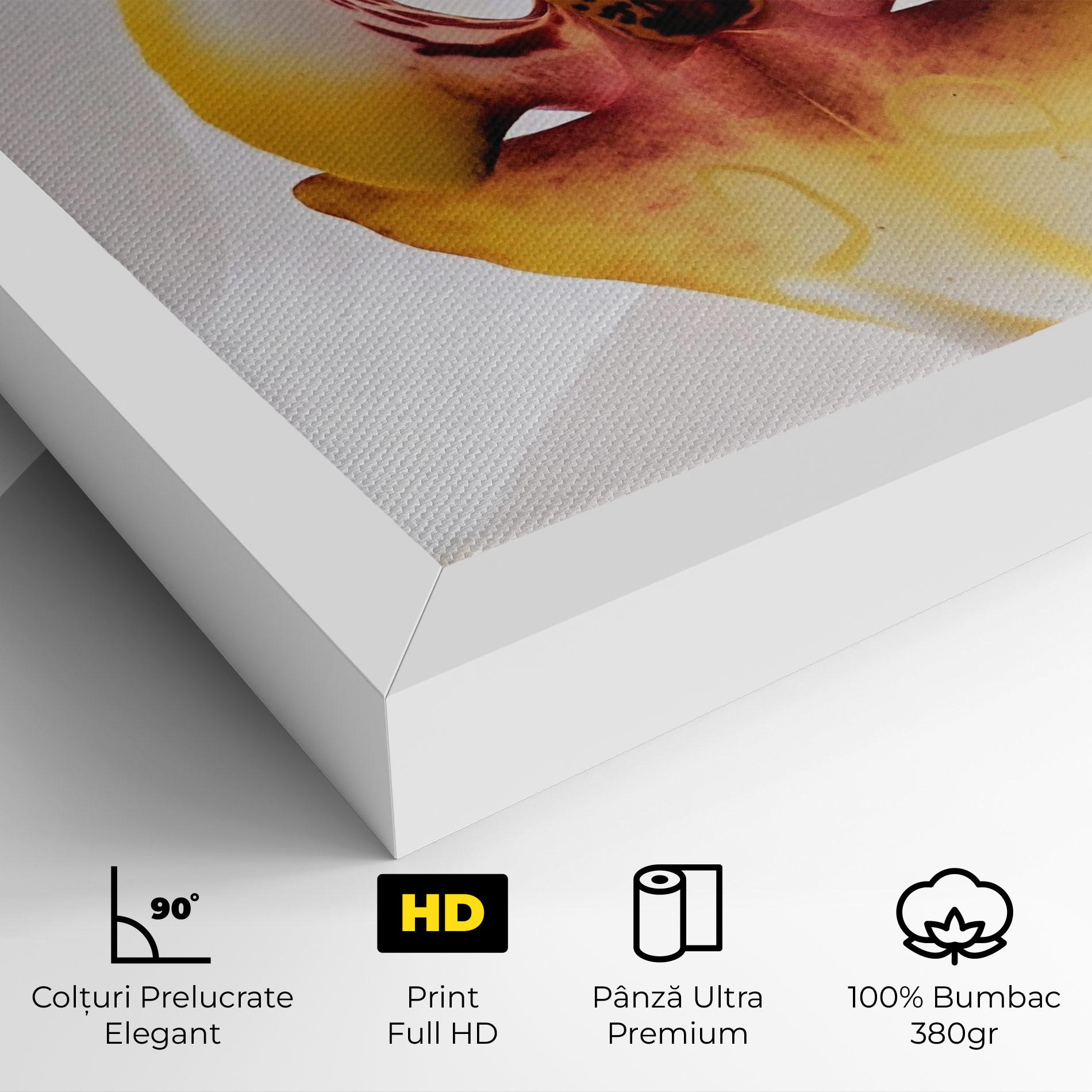 Tablou Canvas Orchid Close Up mockup 4