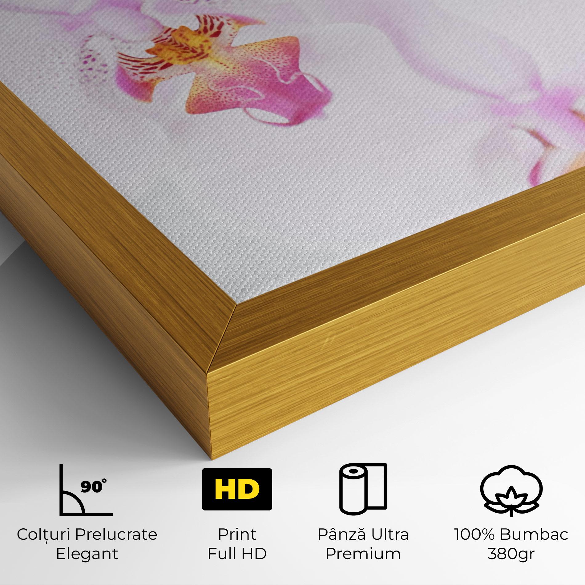 Tablou Canvas Light Purple Orchid mockup 4