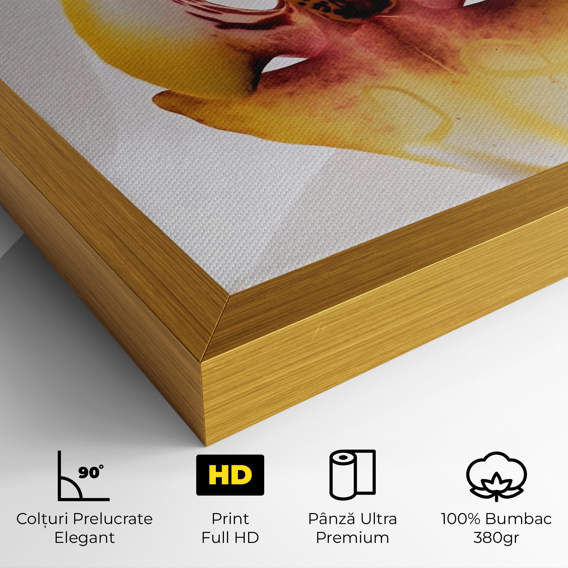 Tablou Canvas Orchid Close Up mockup 4