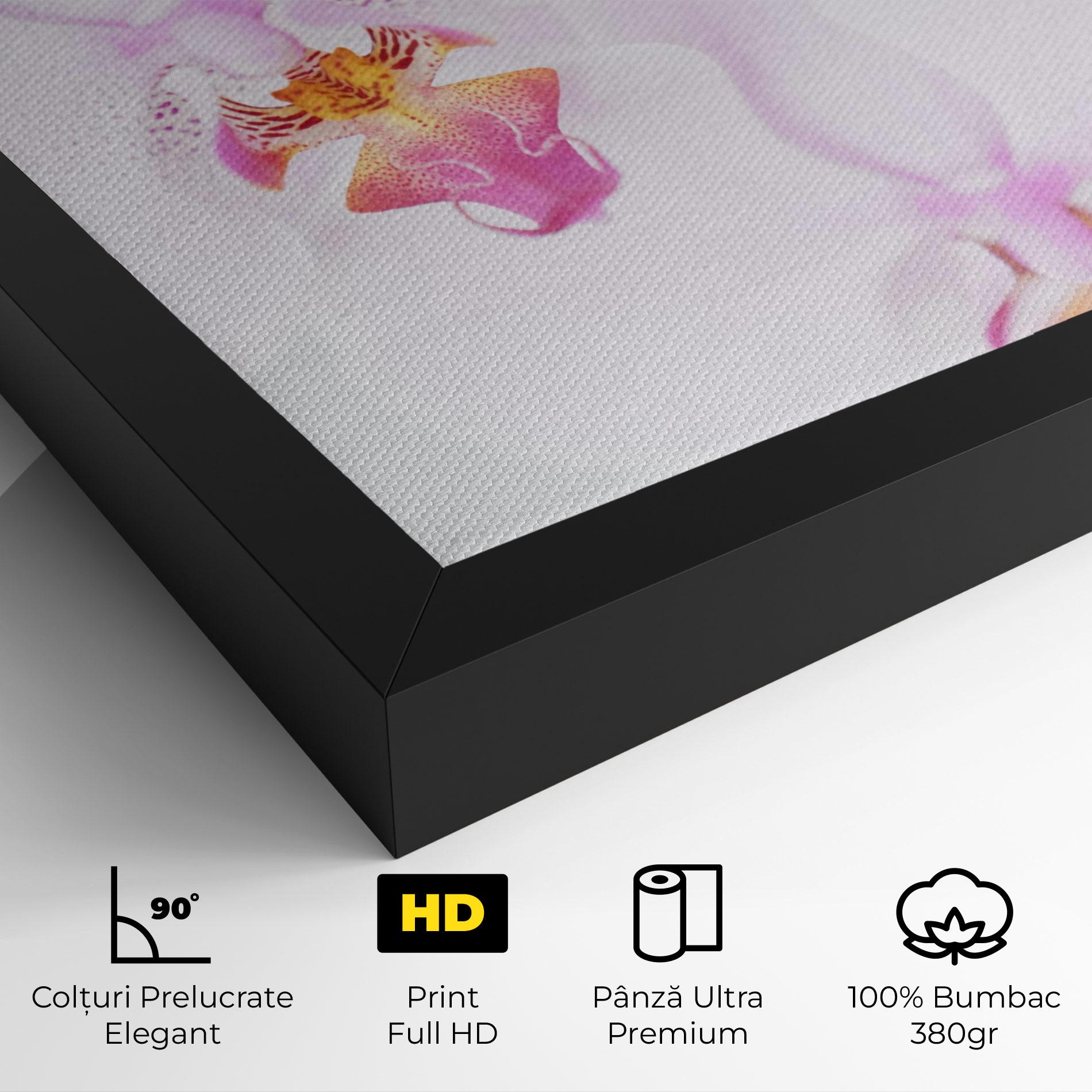 Tablou Canvas Light Purple Orchid mockup 4