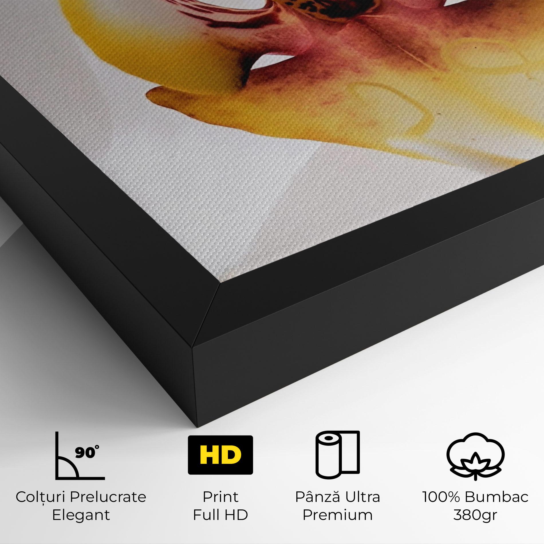 Tablou Canvas Orchid Close Up mockup 4