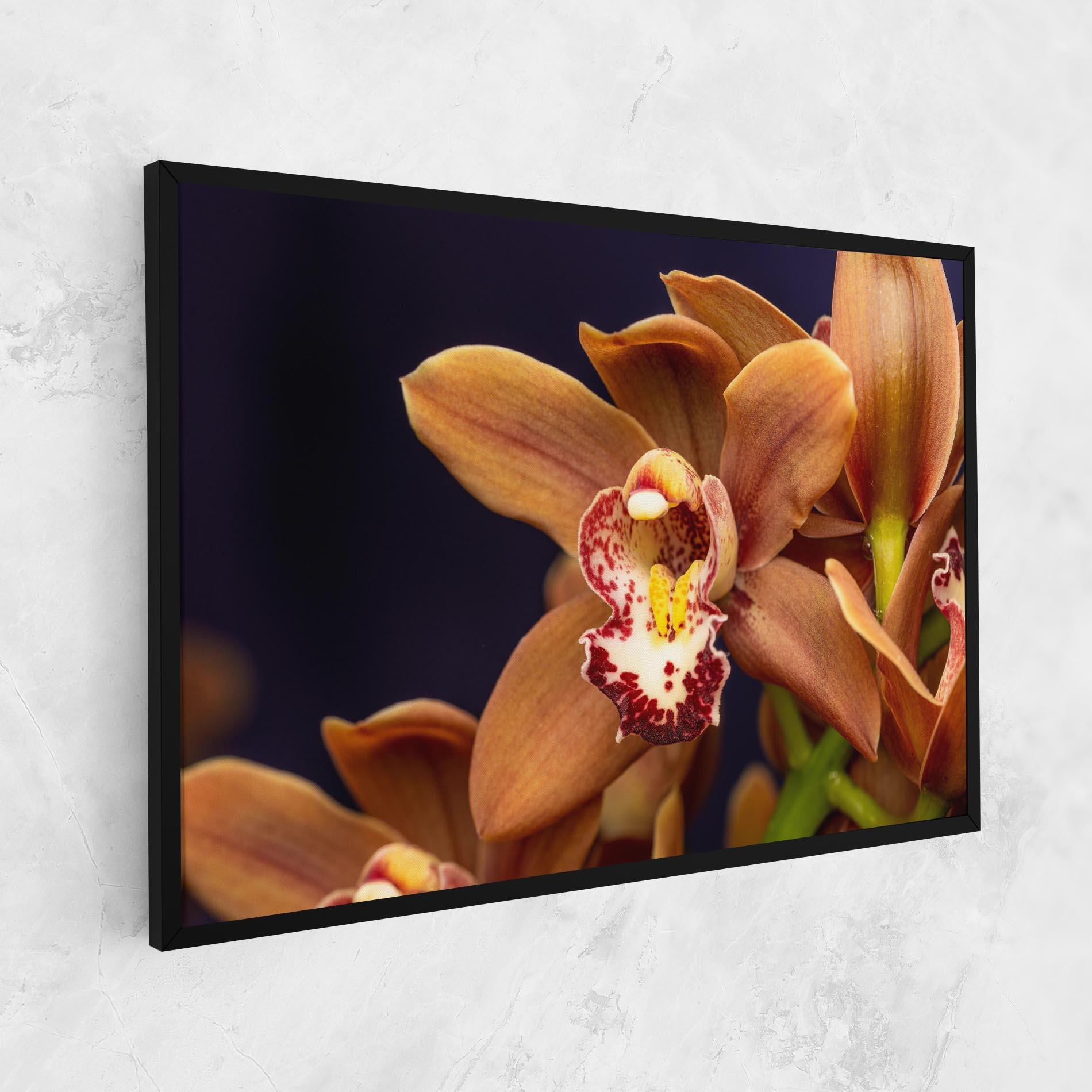 Tablou Canvas Dirty Orange Orchid mockup 1