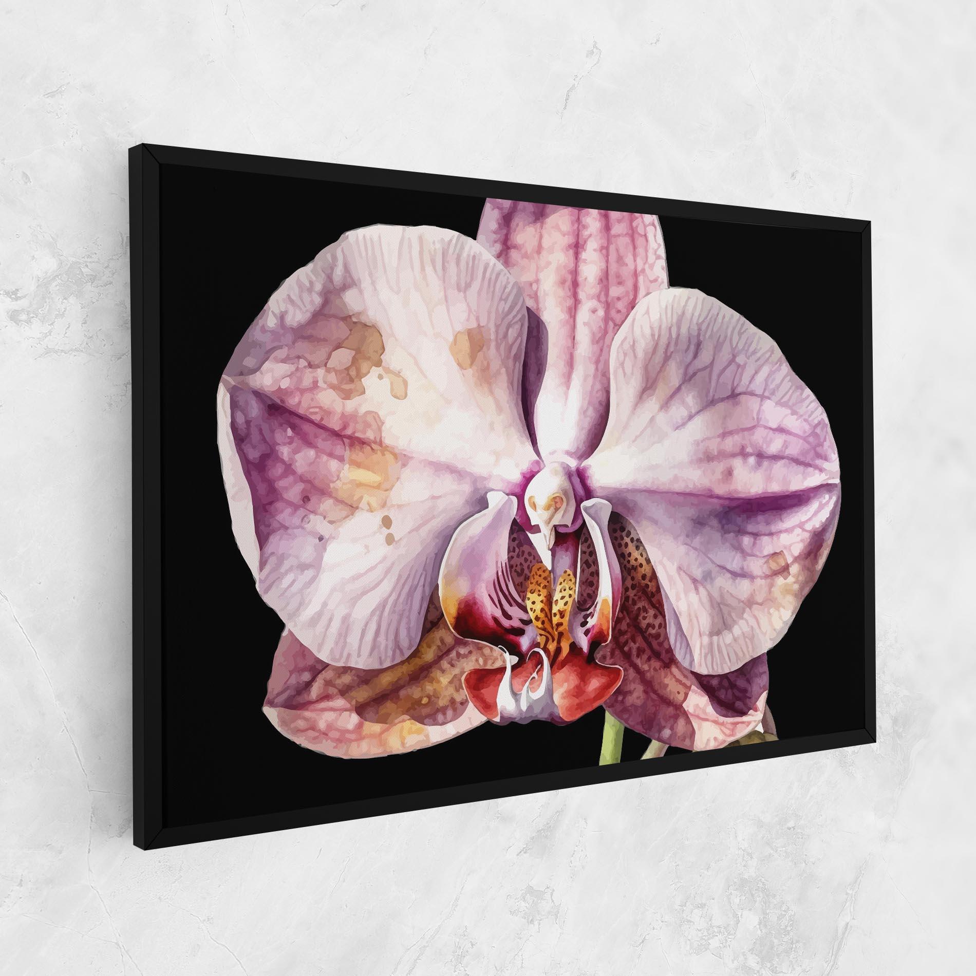 Tablou Canvas Painted Orchid mockup 1